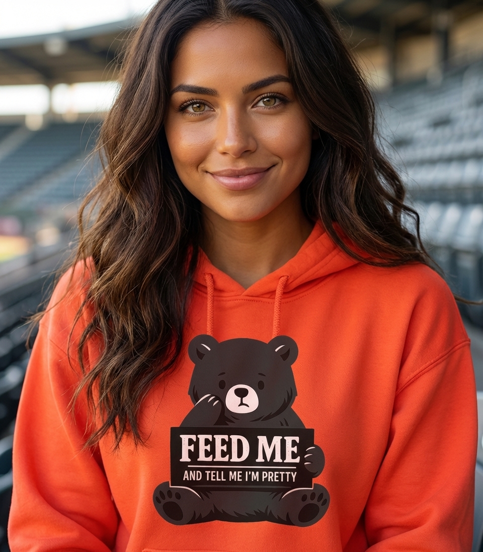 Feed Me Women's V-Neck Tee