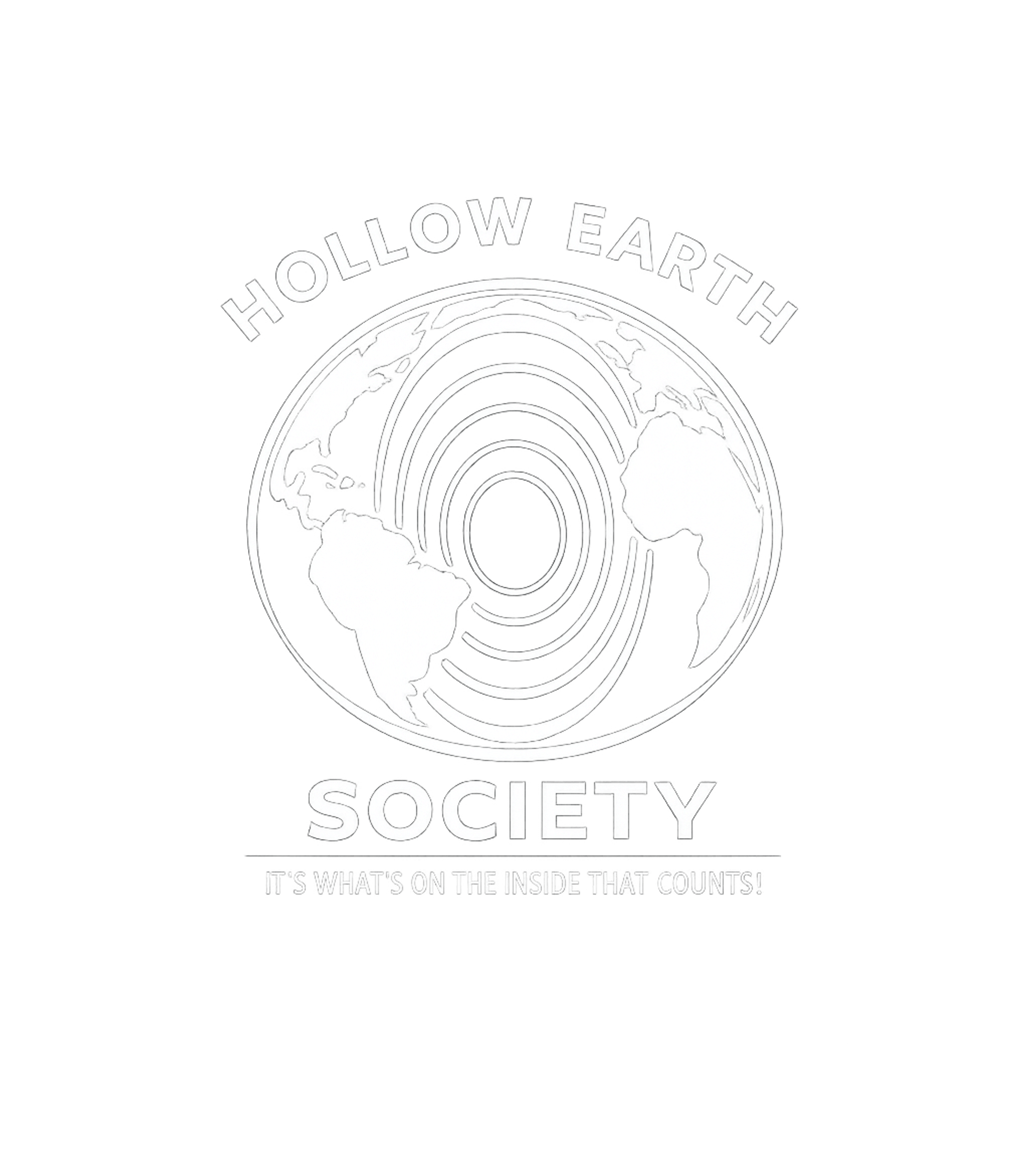 Hollow Earth Society Women's V-Neck Tee