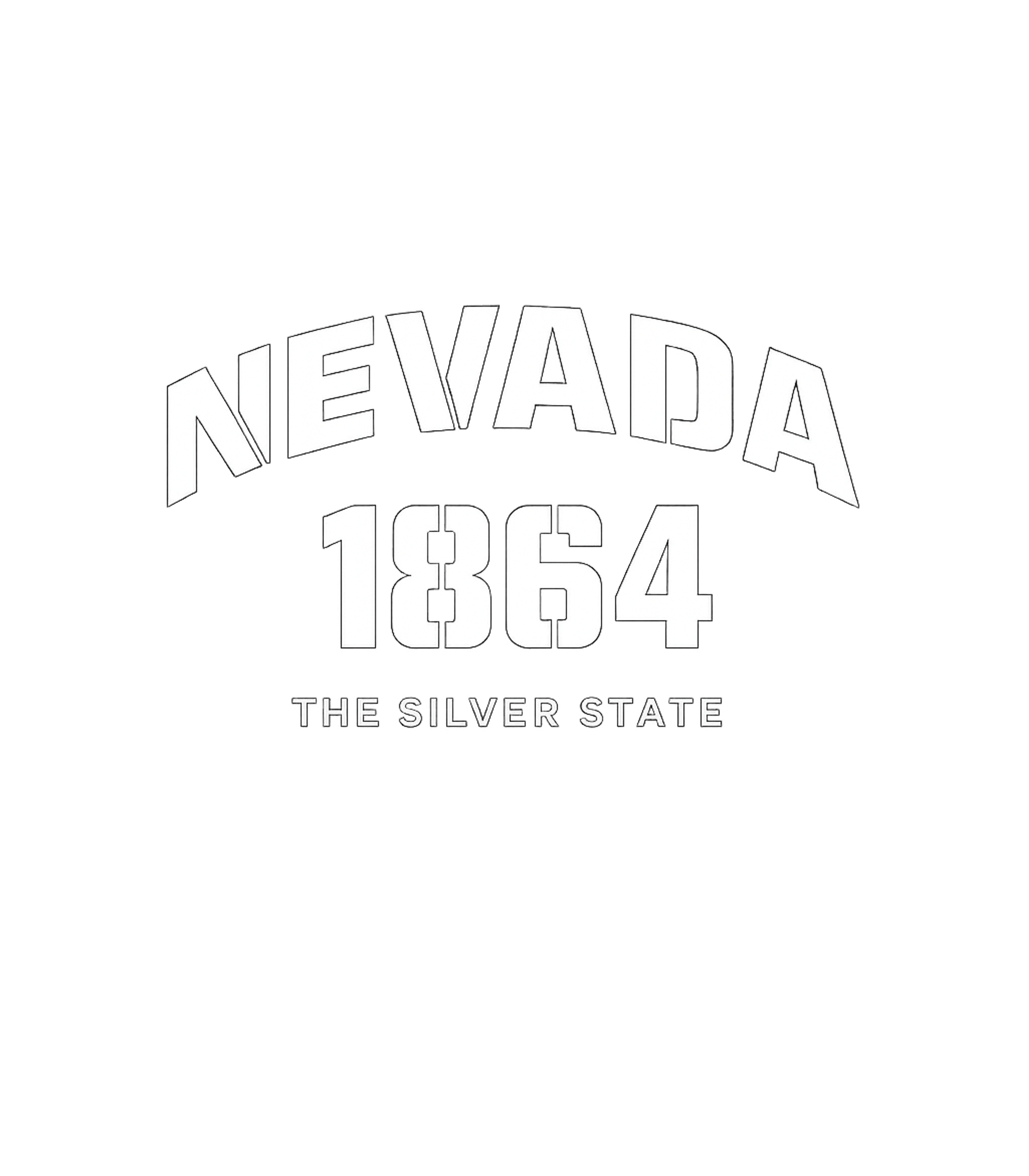 Nevada 1864 Silver State