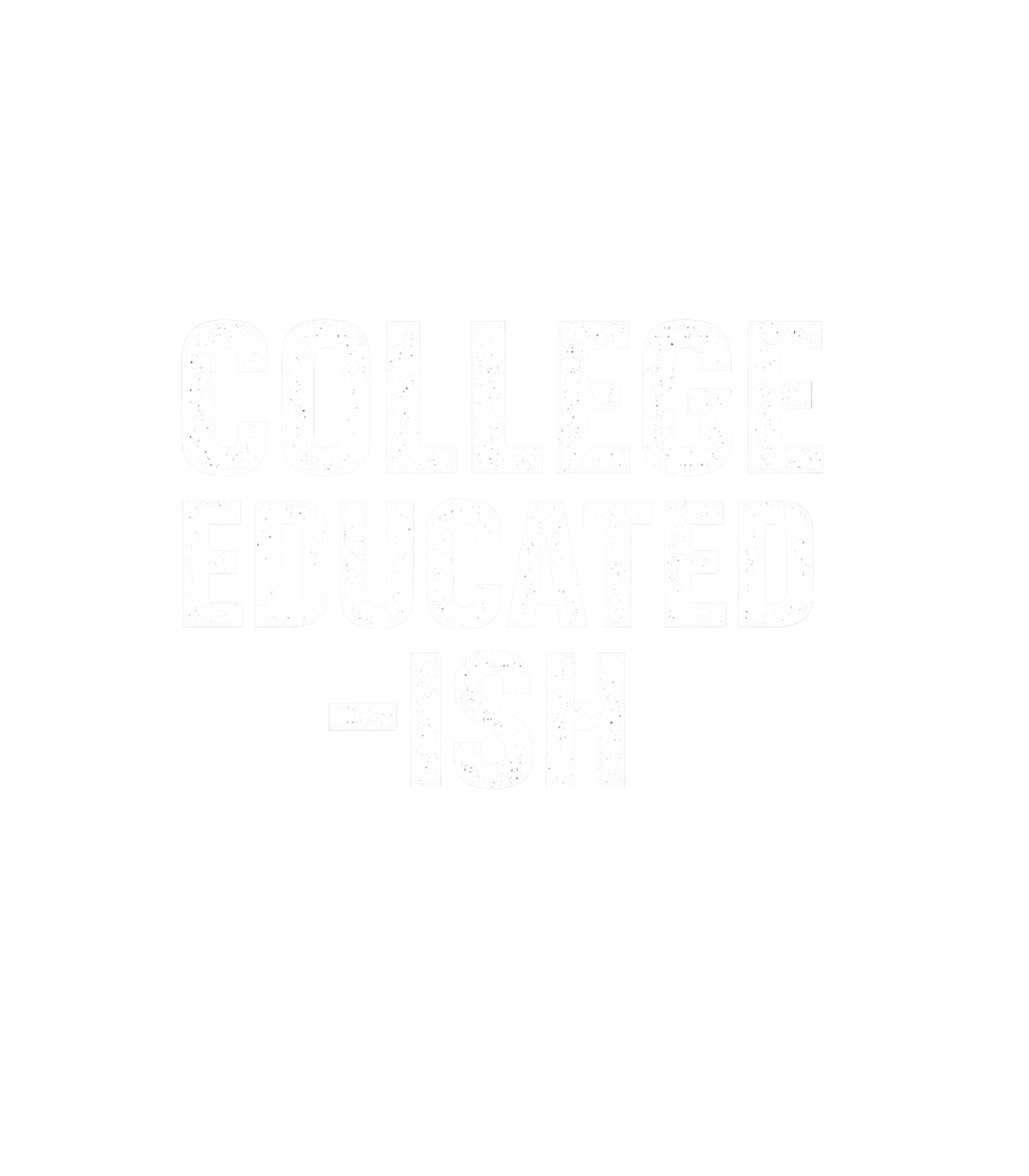 College Educated-ish Women's V-Neck Tee