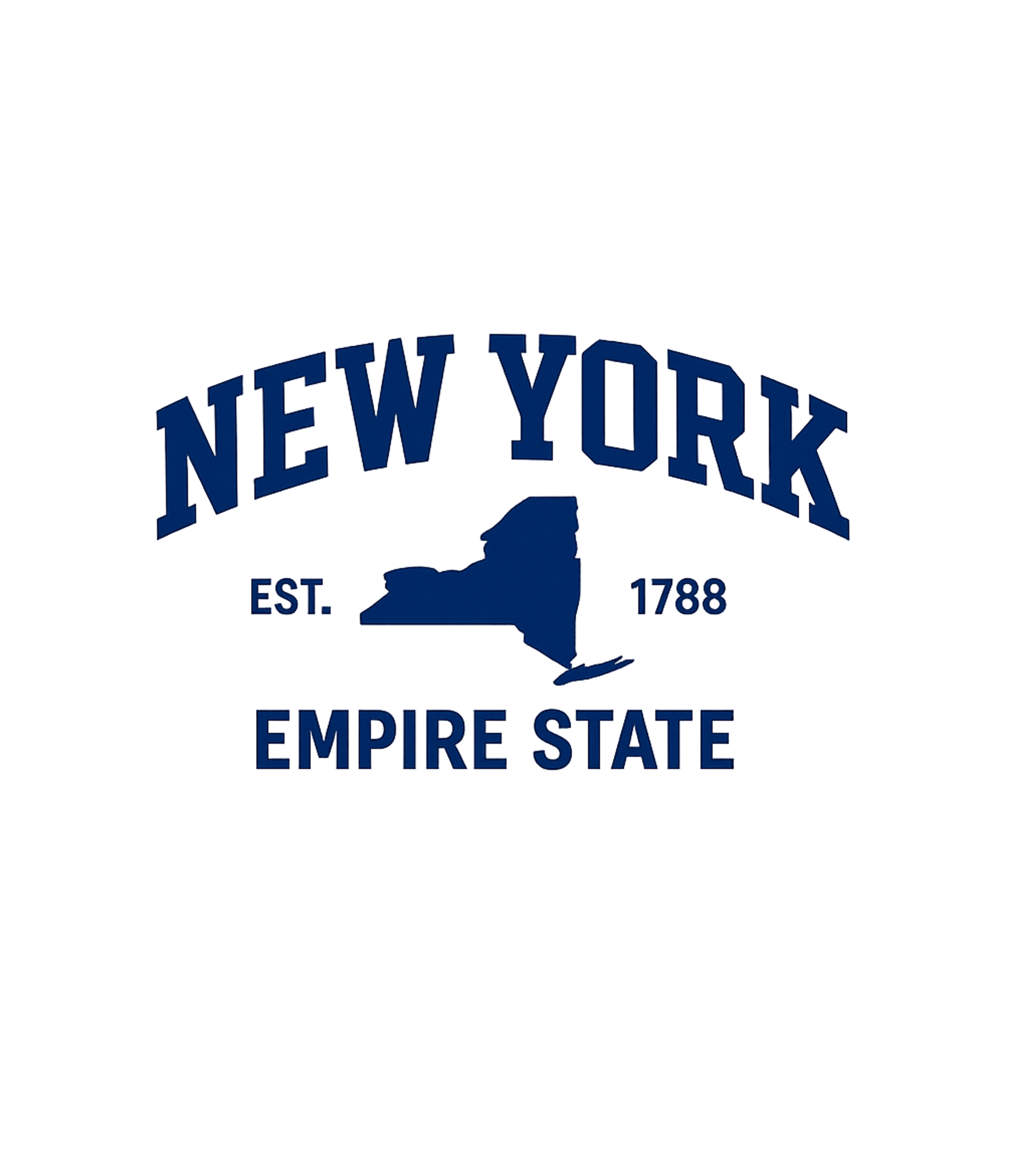 New York Slogan Basic T-Shirt