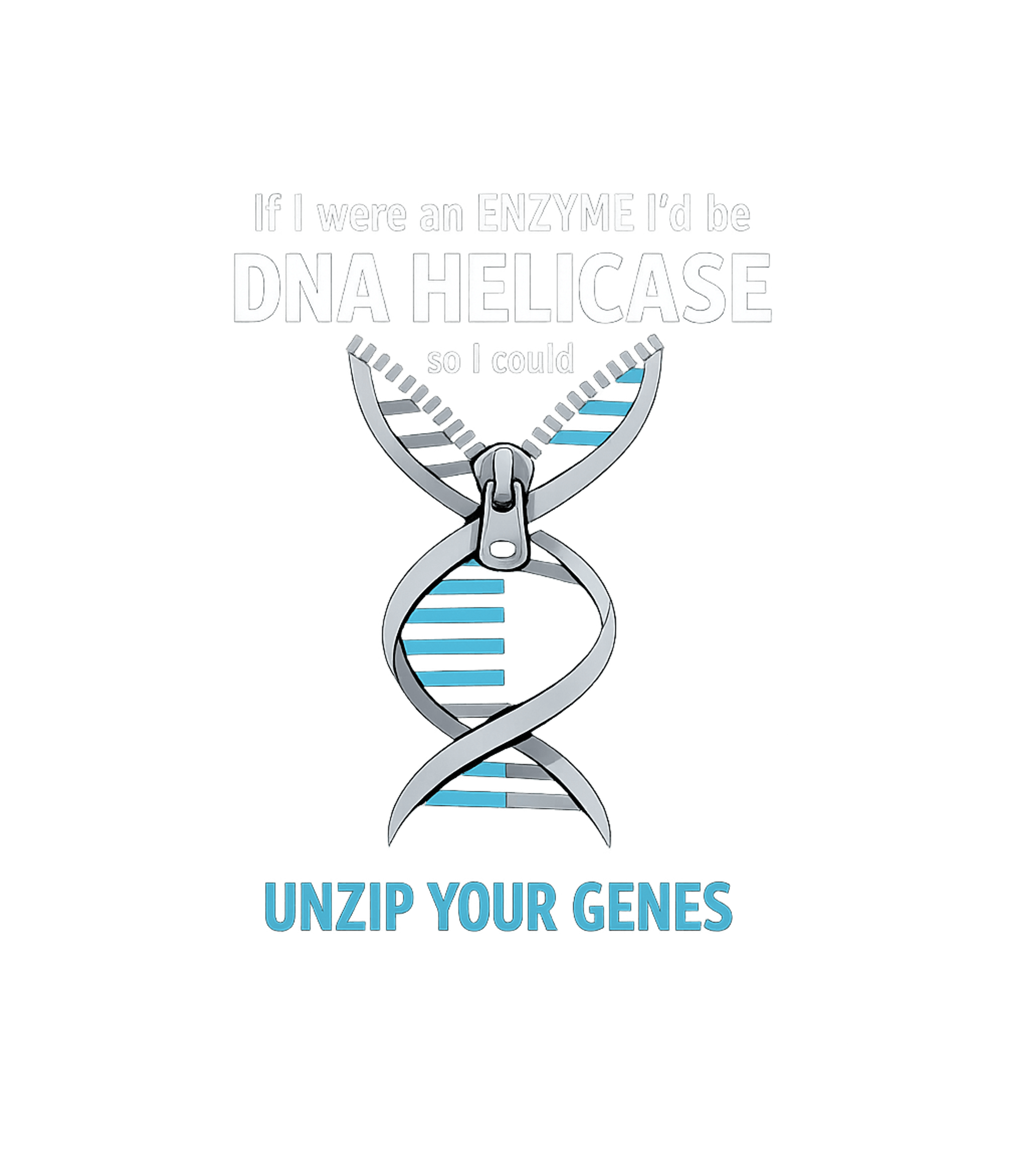 DNA Helicase Women's V-Neck Tee