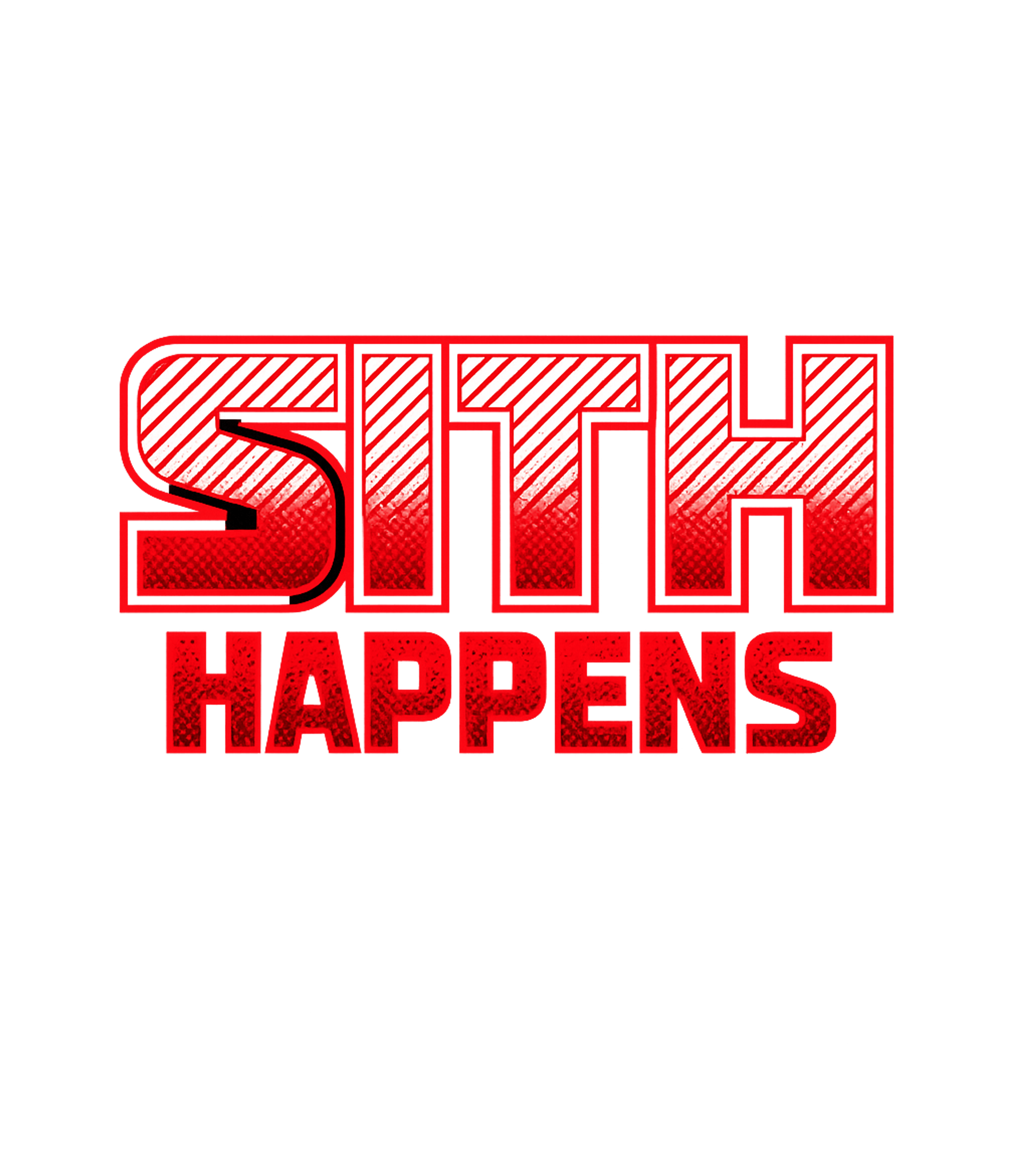 Sith Happens Women's V-Neck Tee