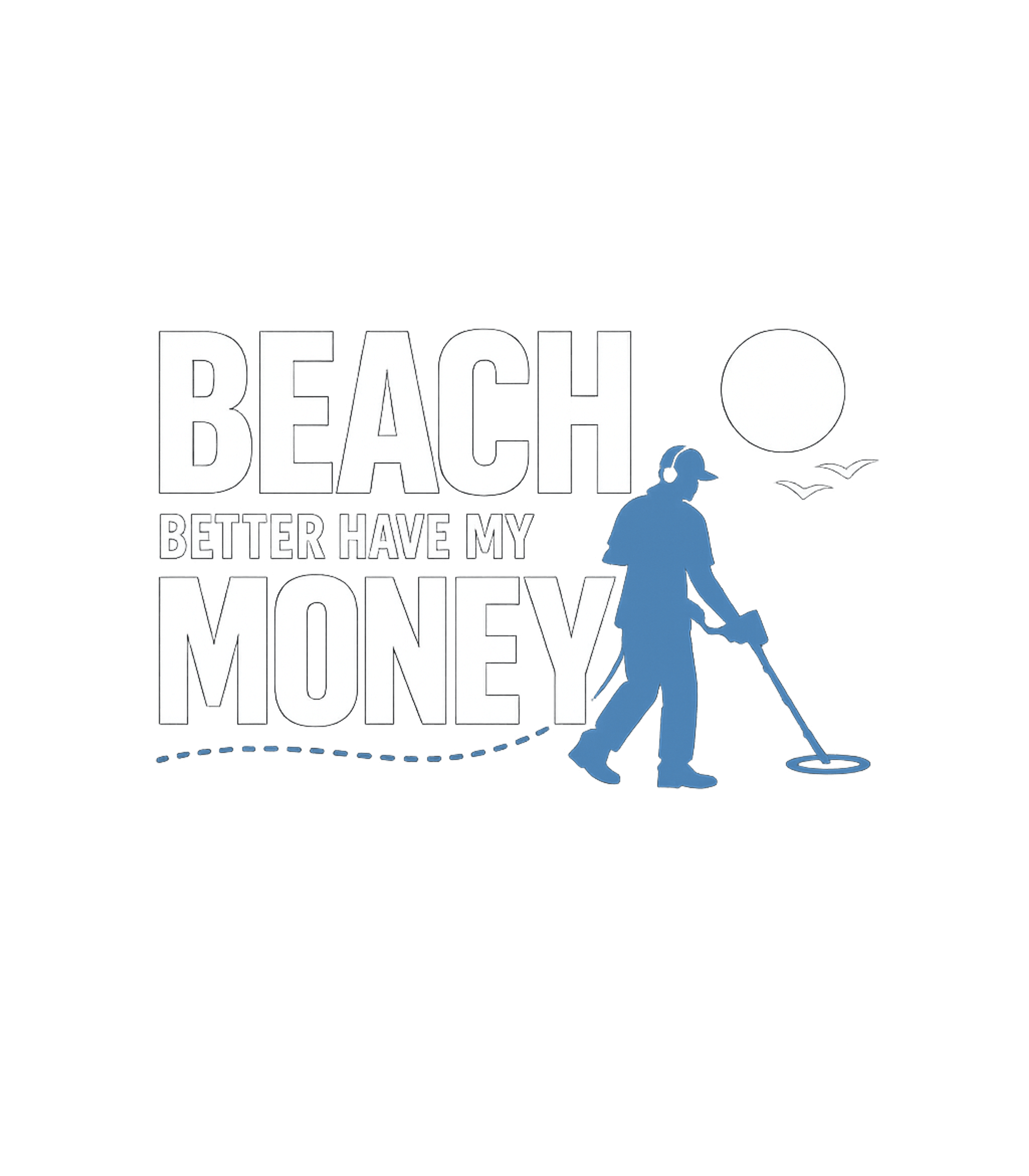 Beach Better Have My Money Women's V-Neck Tee