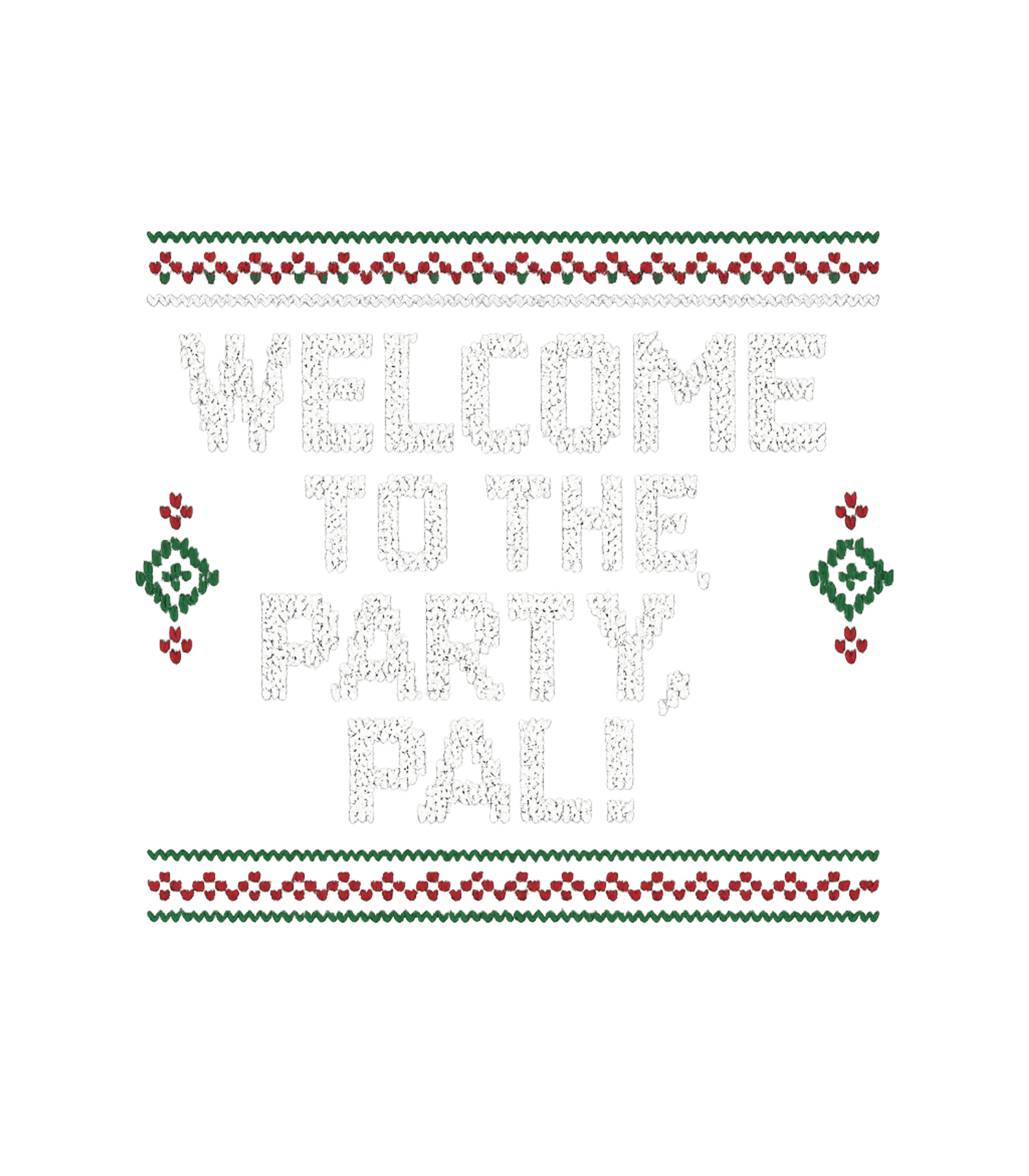 Welcome To The Party, Pal! Men's Relaxed Fit Tee