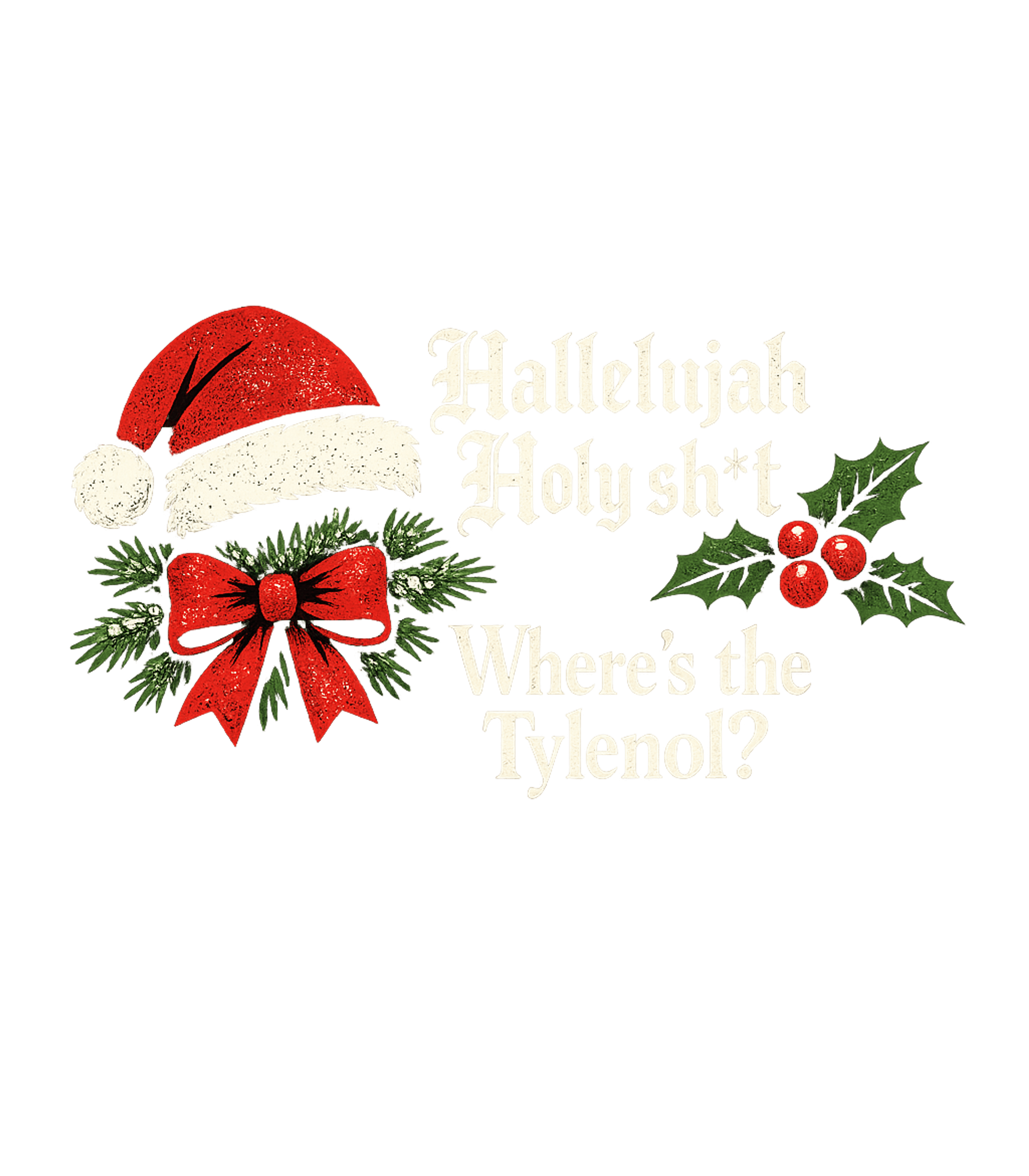 Hallelujah Tylenol Christmas