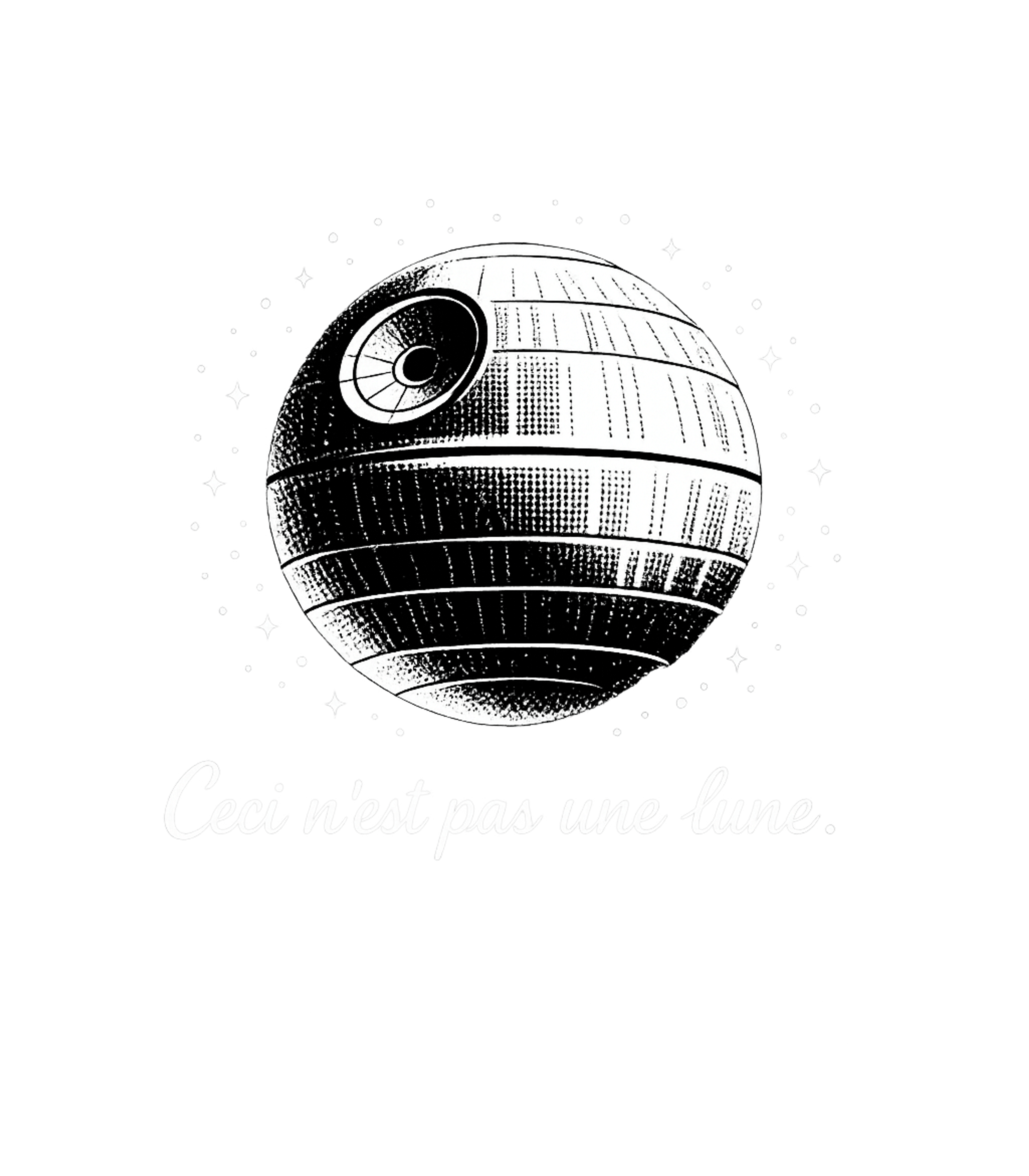 Not A Moon Death Star