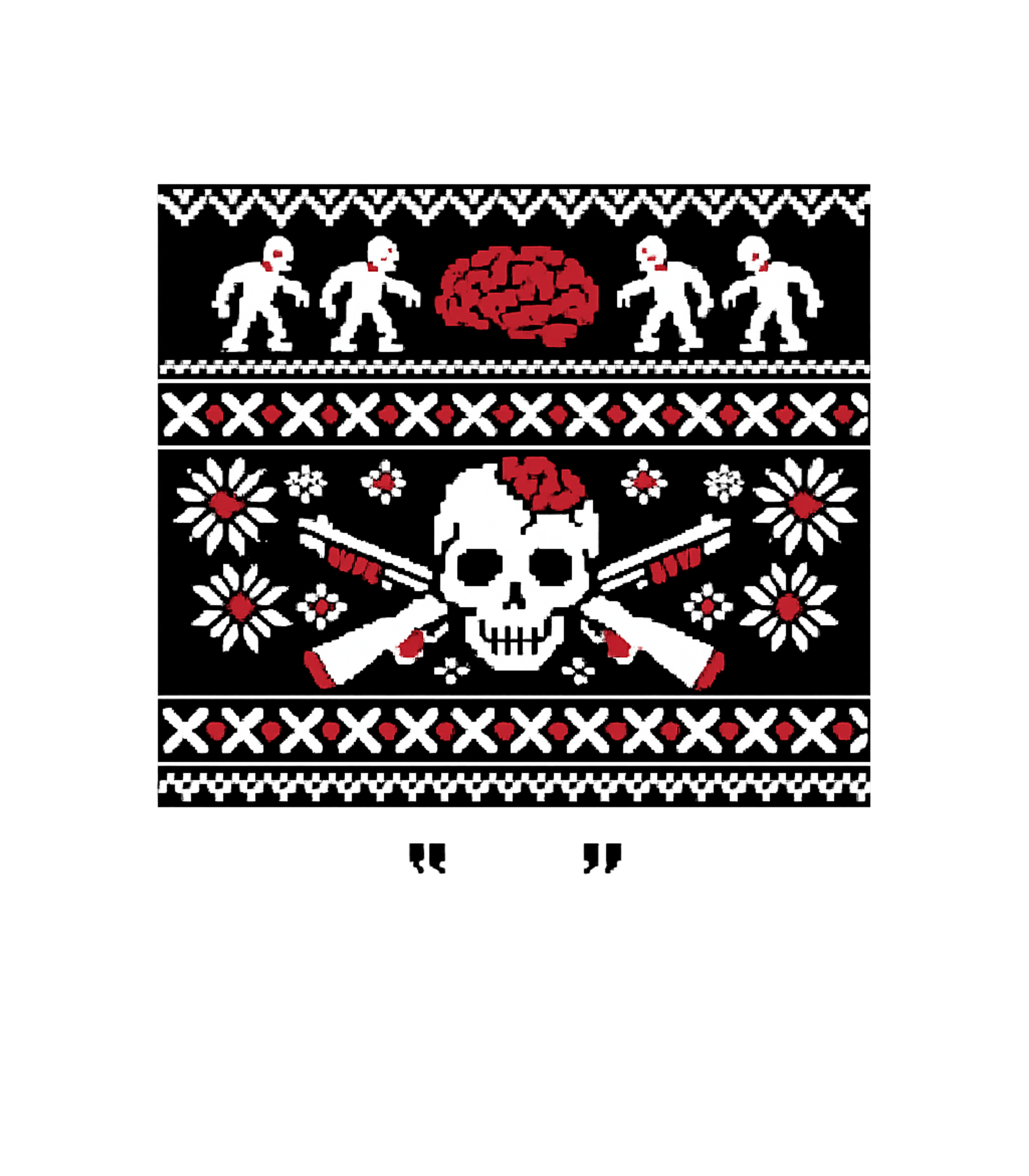 Ugly Zombie Christmas