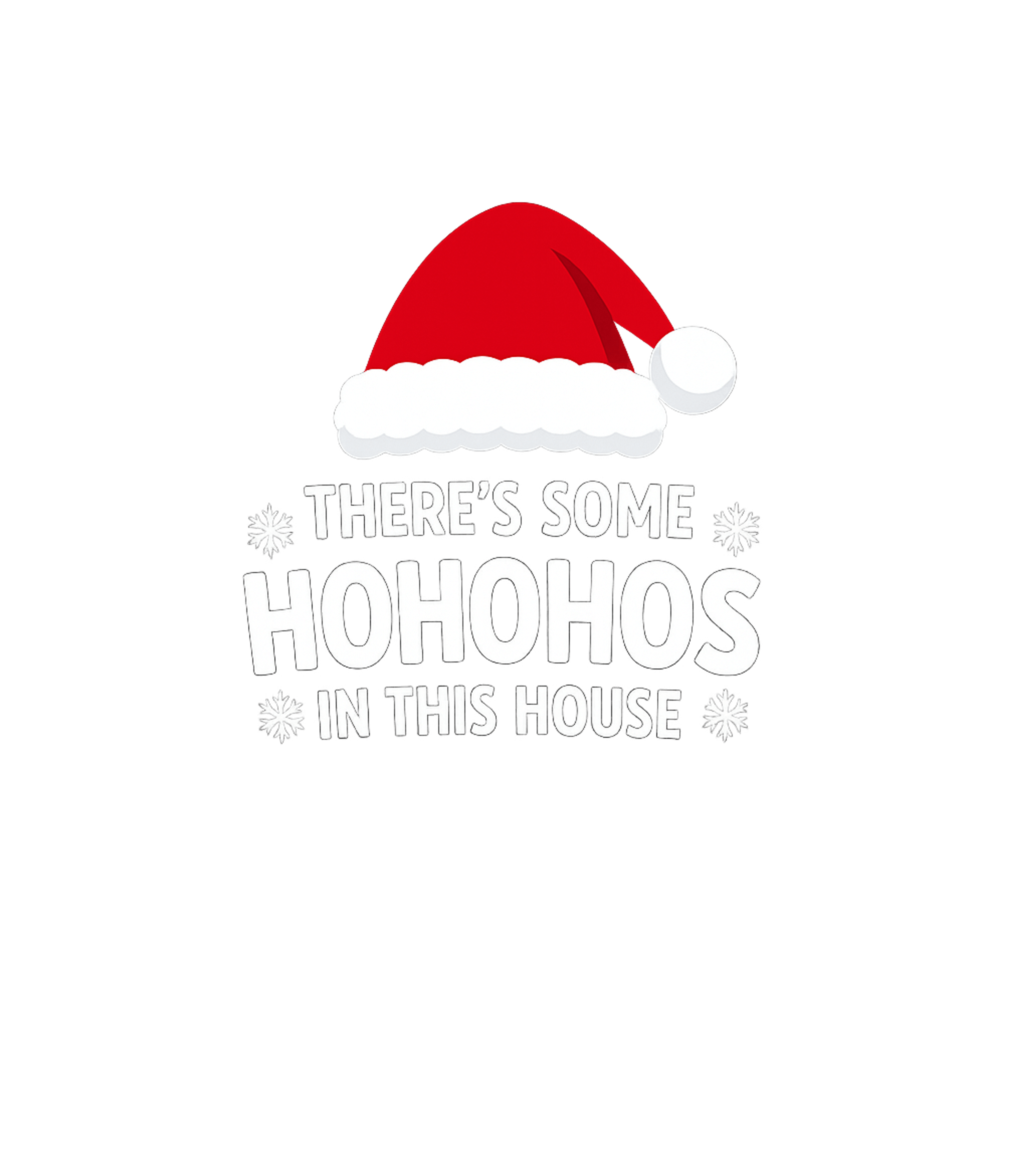 Funny Santa Ho Ho Hos