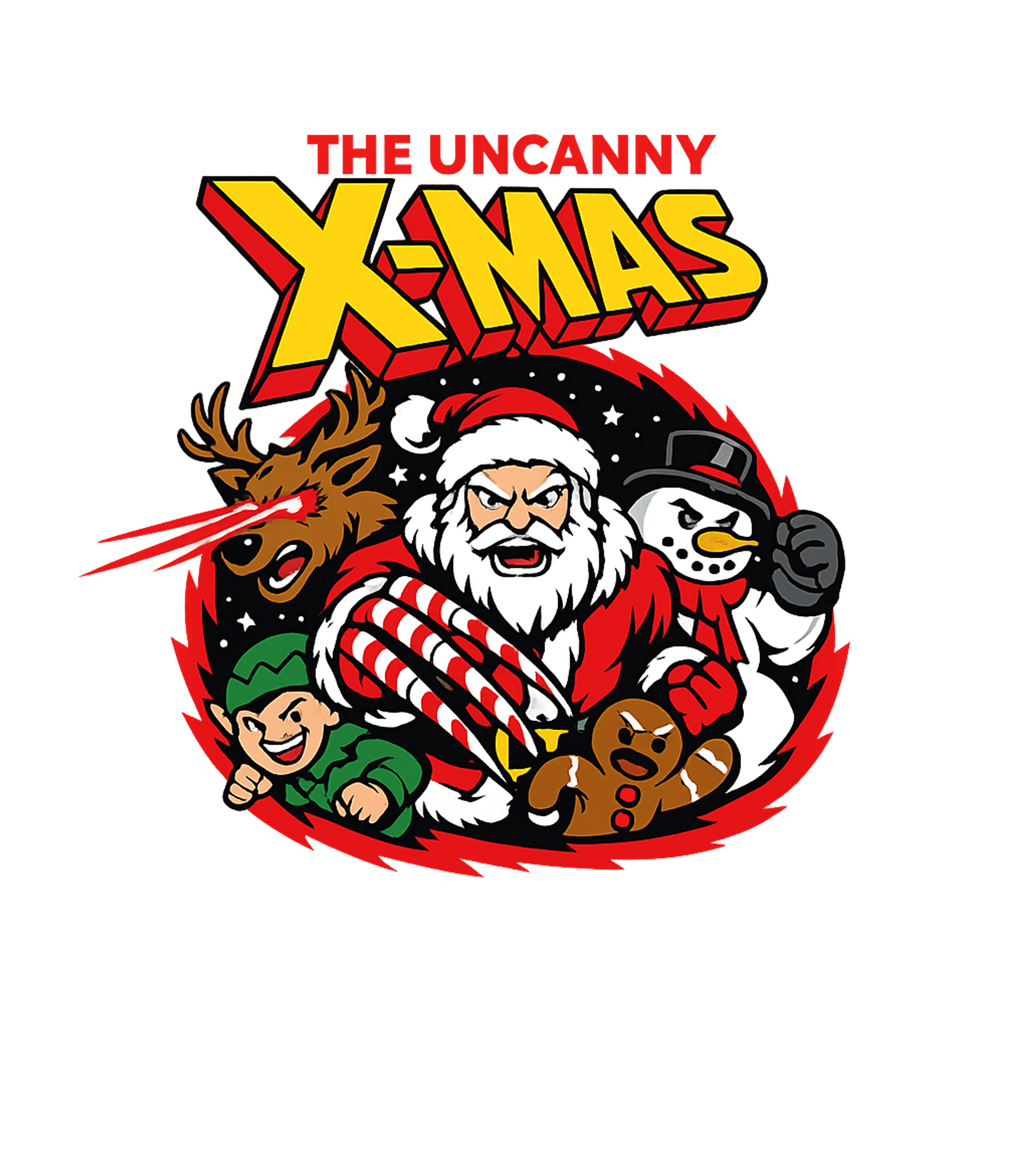 The Uncanny X-Mas Women's V-Neck Tee