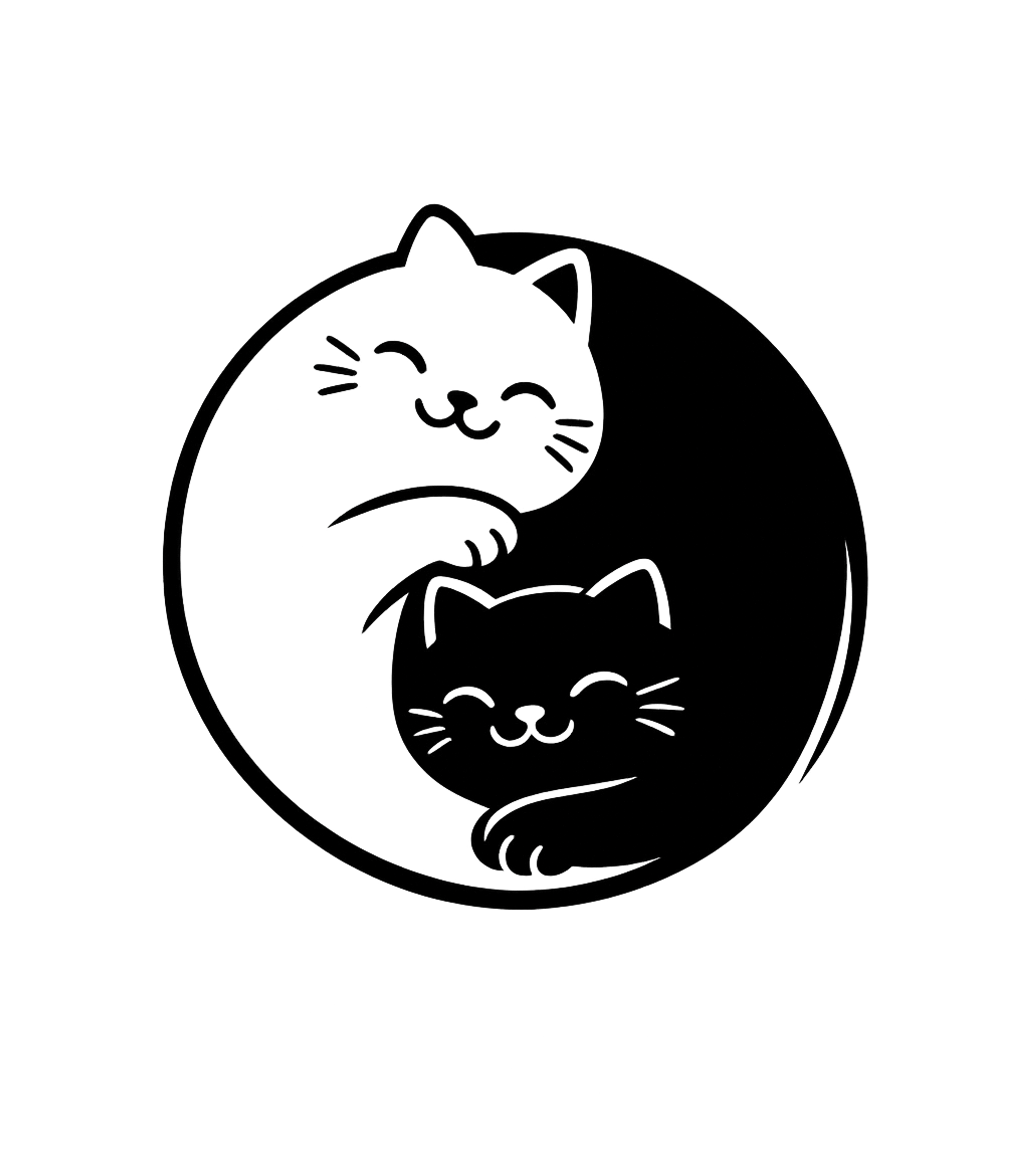 Cuddling Cat Harmony