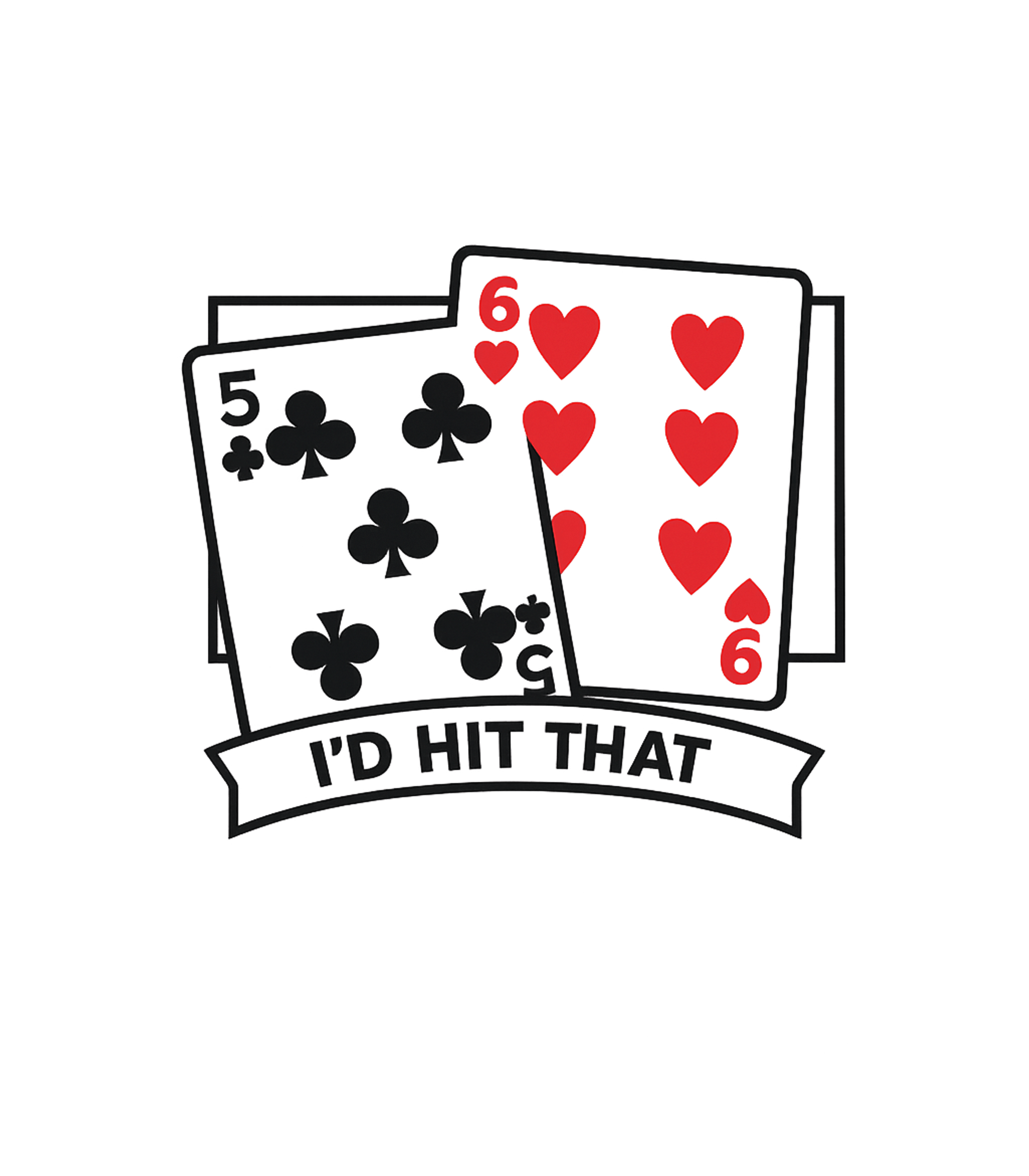 I'd Hit That Women's V-Neck Tee