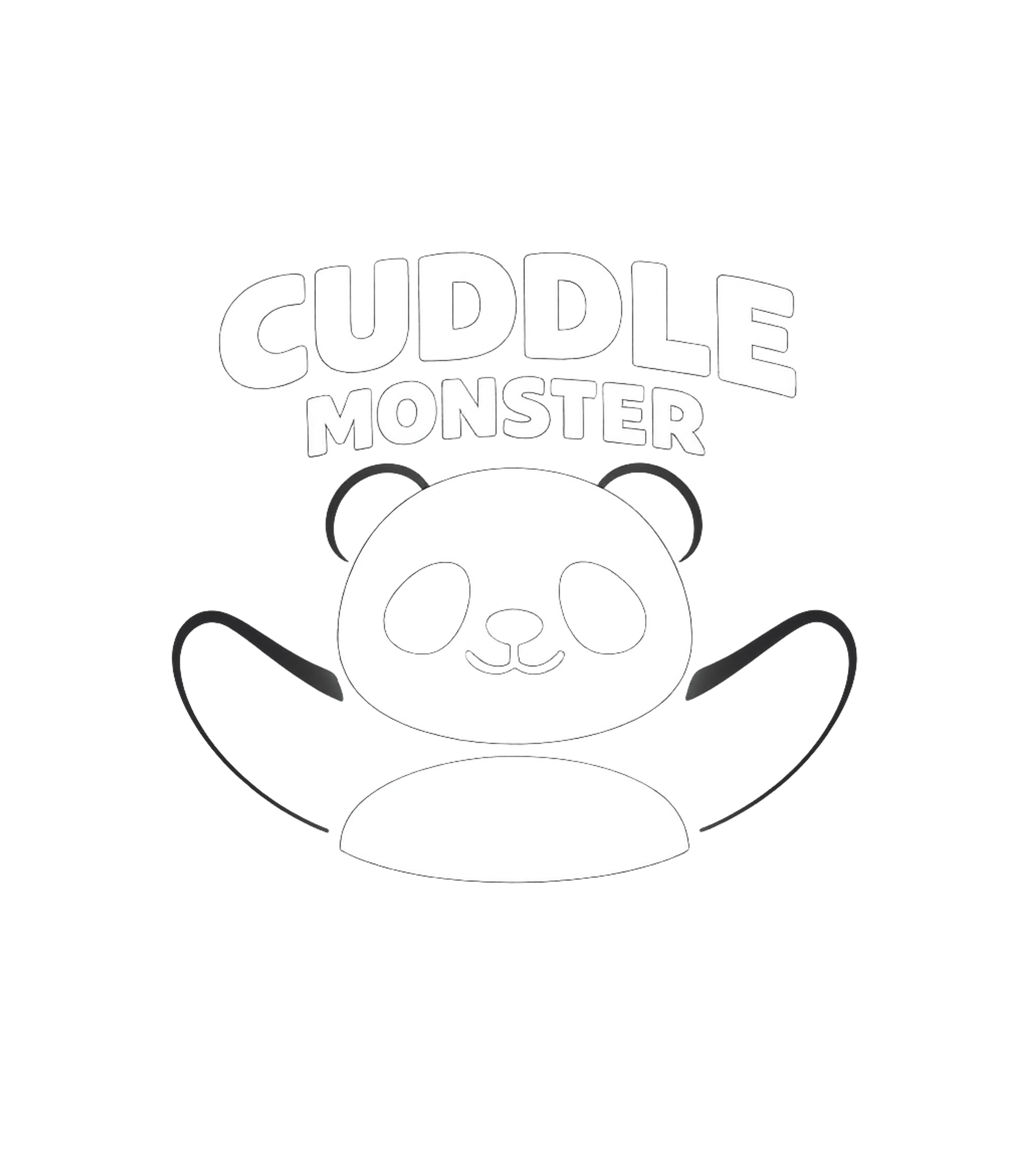 Cuddle Monster Panda