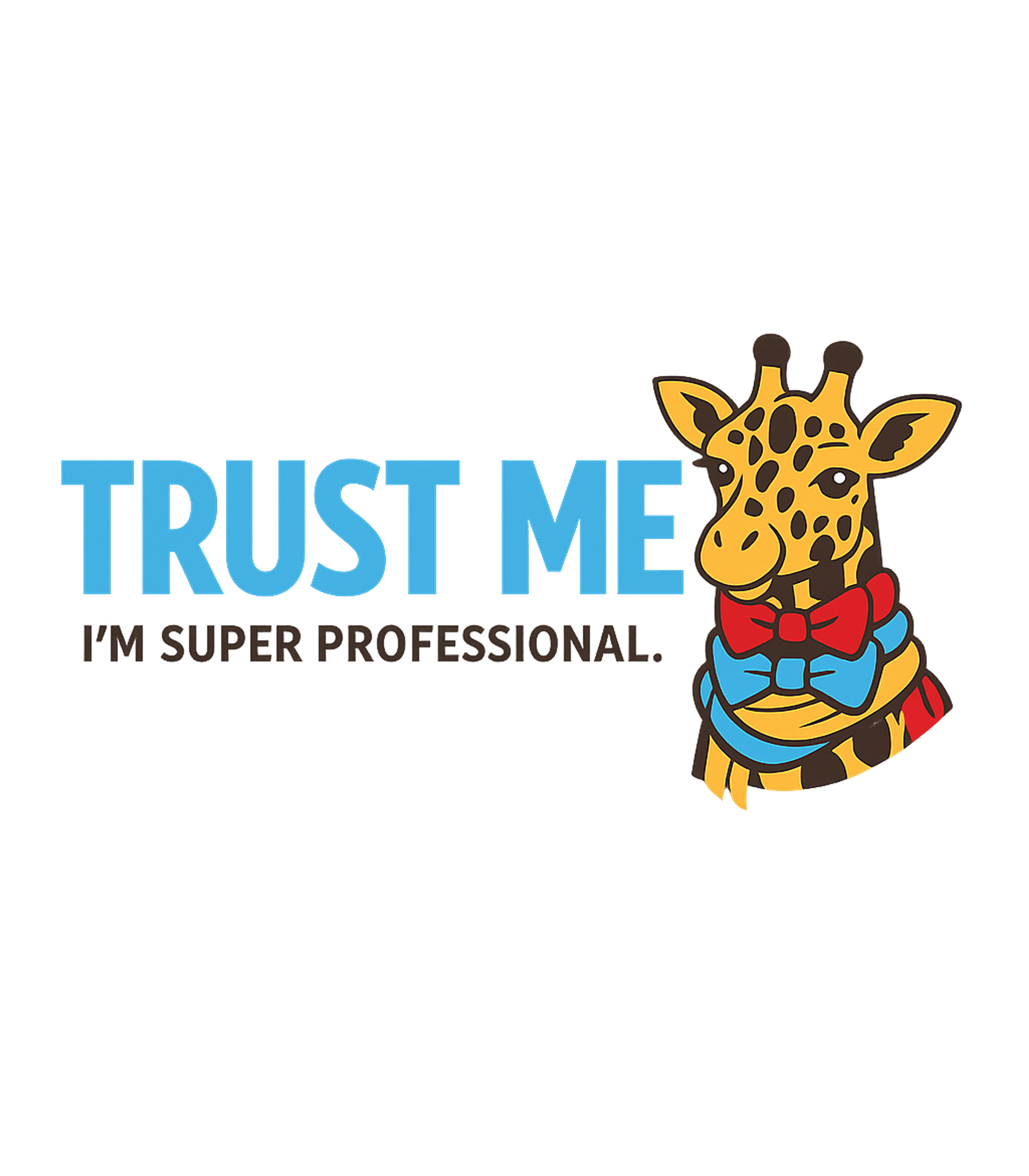 Trust Me I'm Super Professional Women's V-Neck Tee