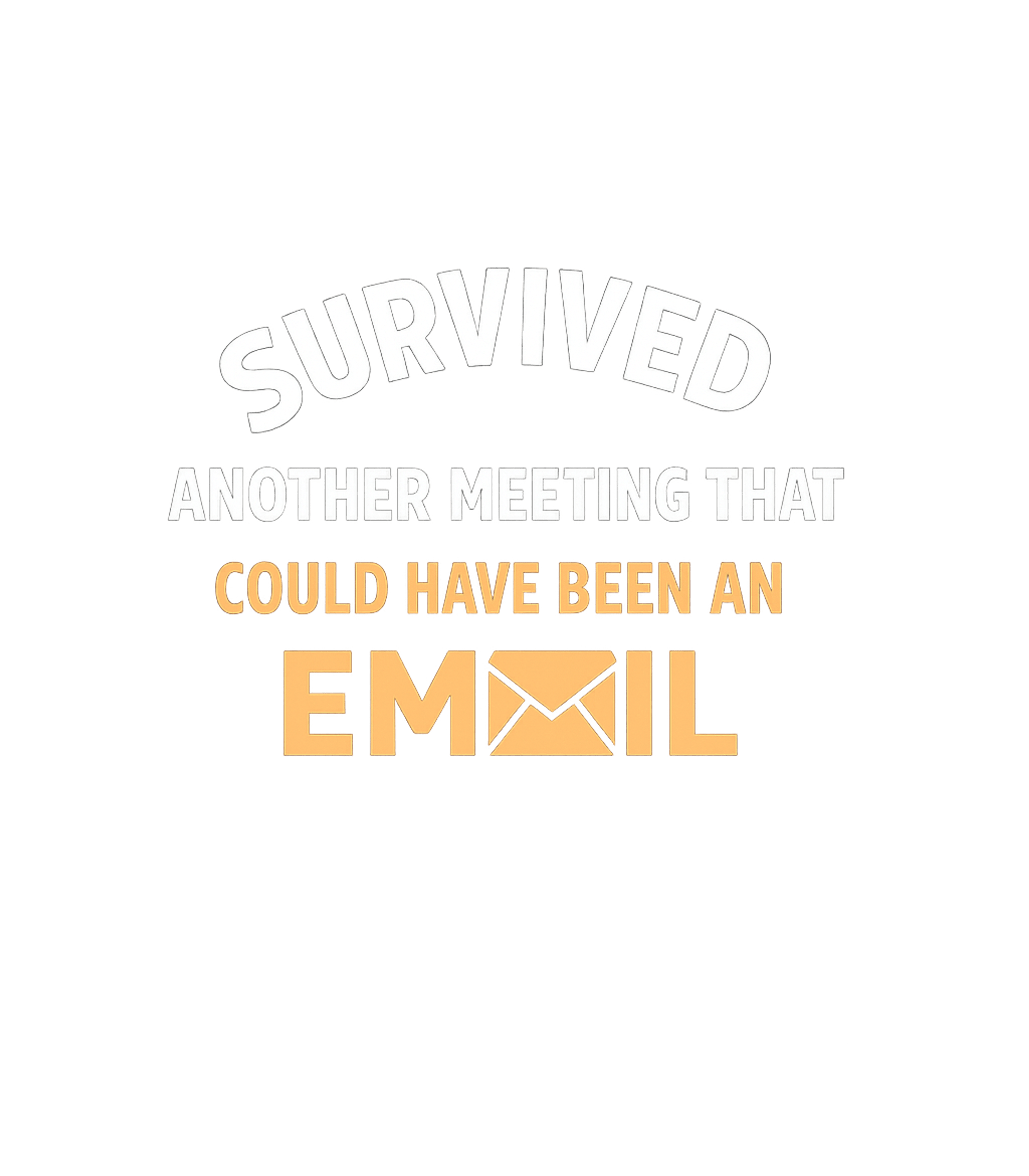 Survived Another Meeting Women's V-Neck Tee