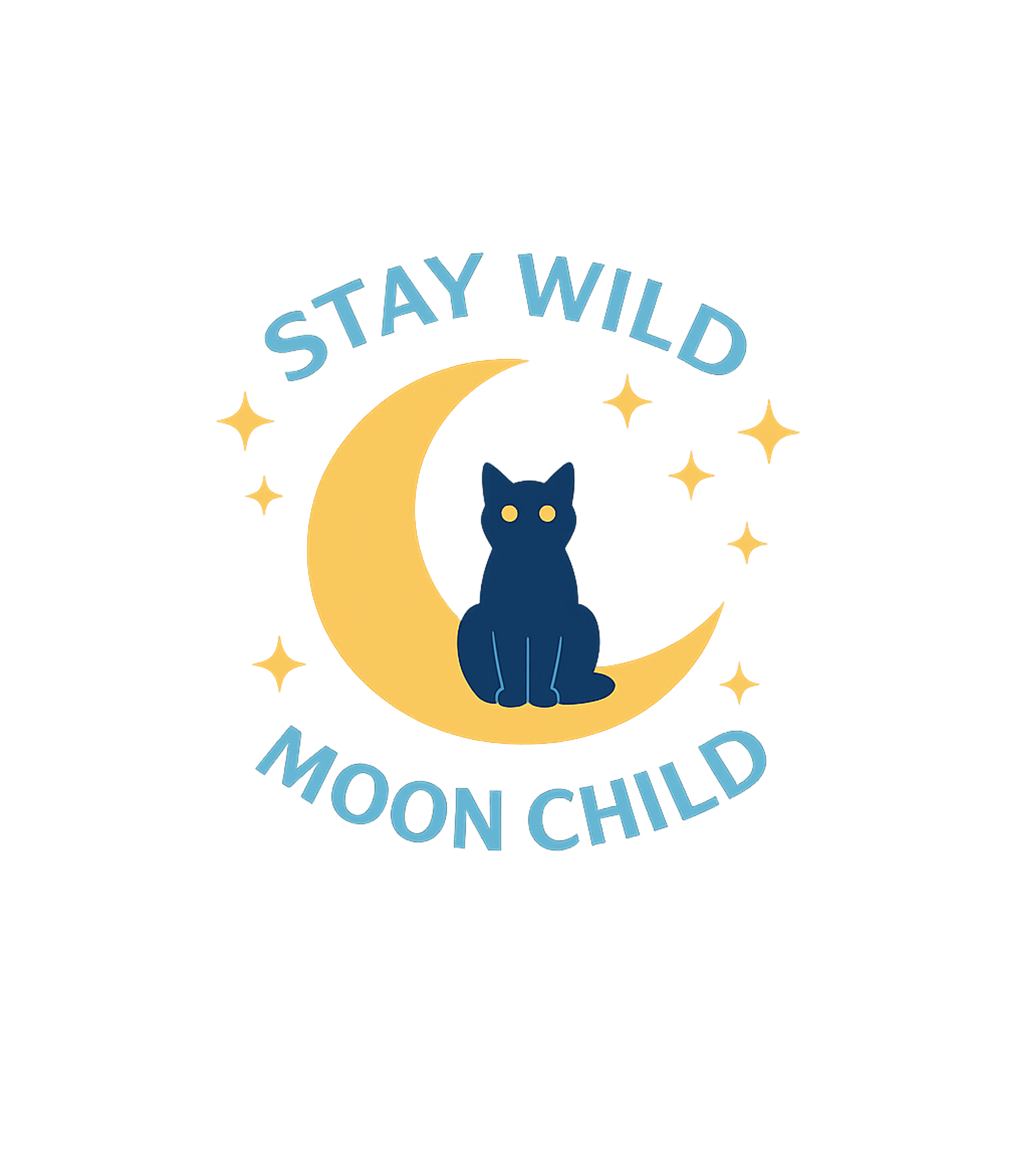 Stay Wild Moon Child Women's V-Neck Tee