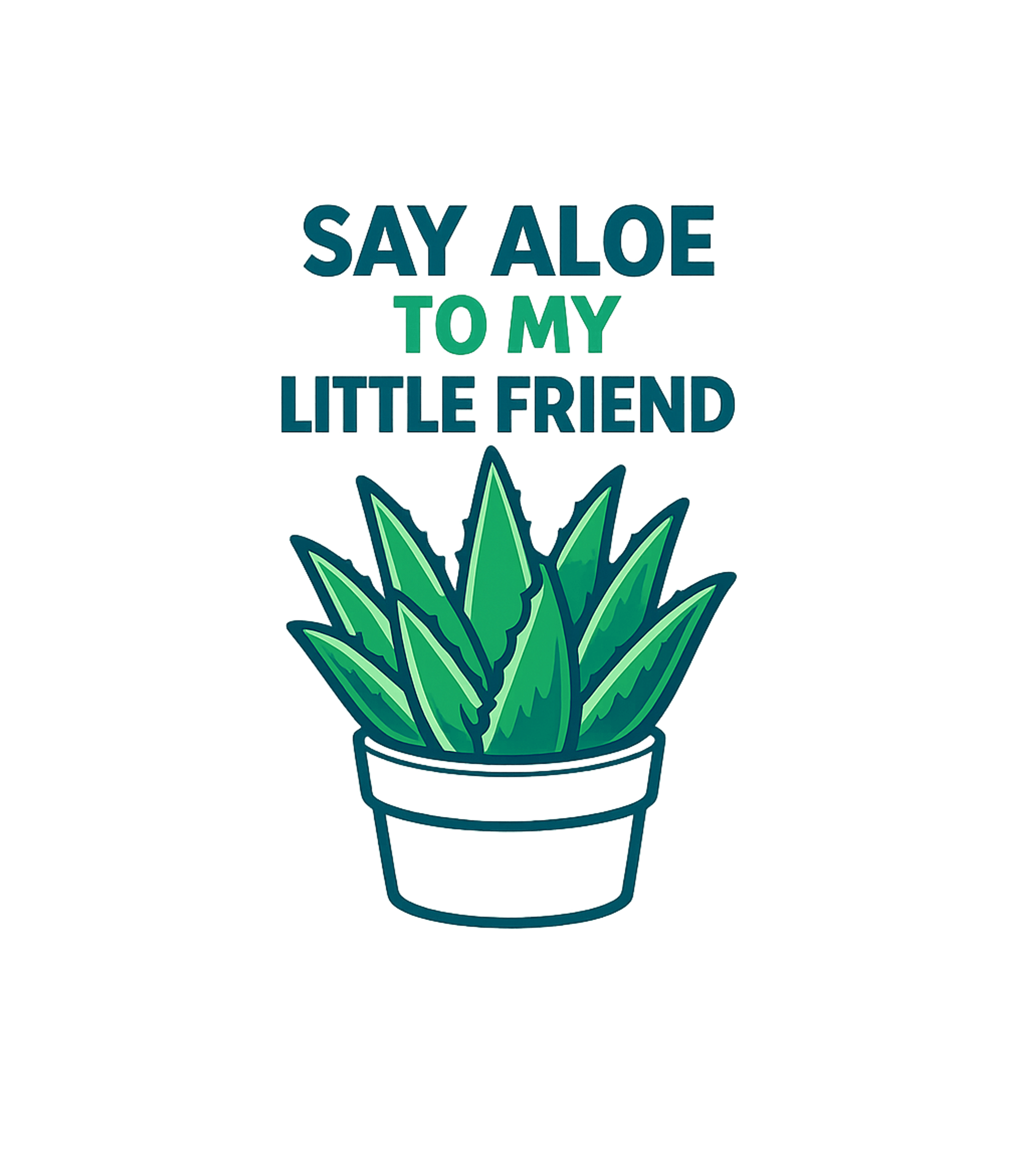 Say Aloe Friend Plant
