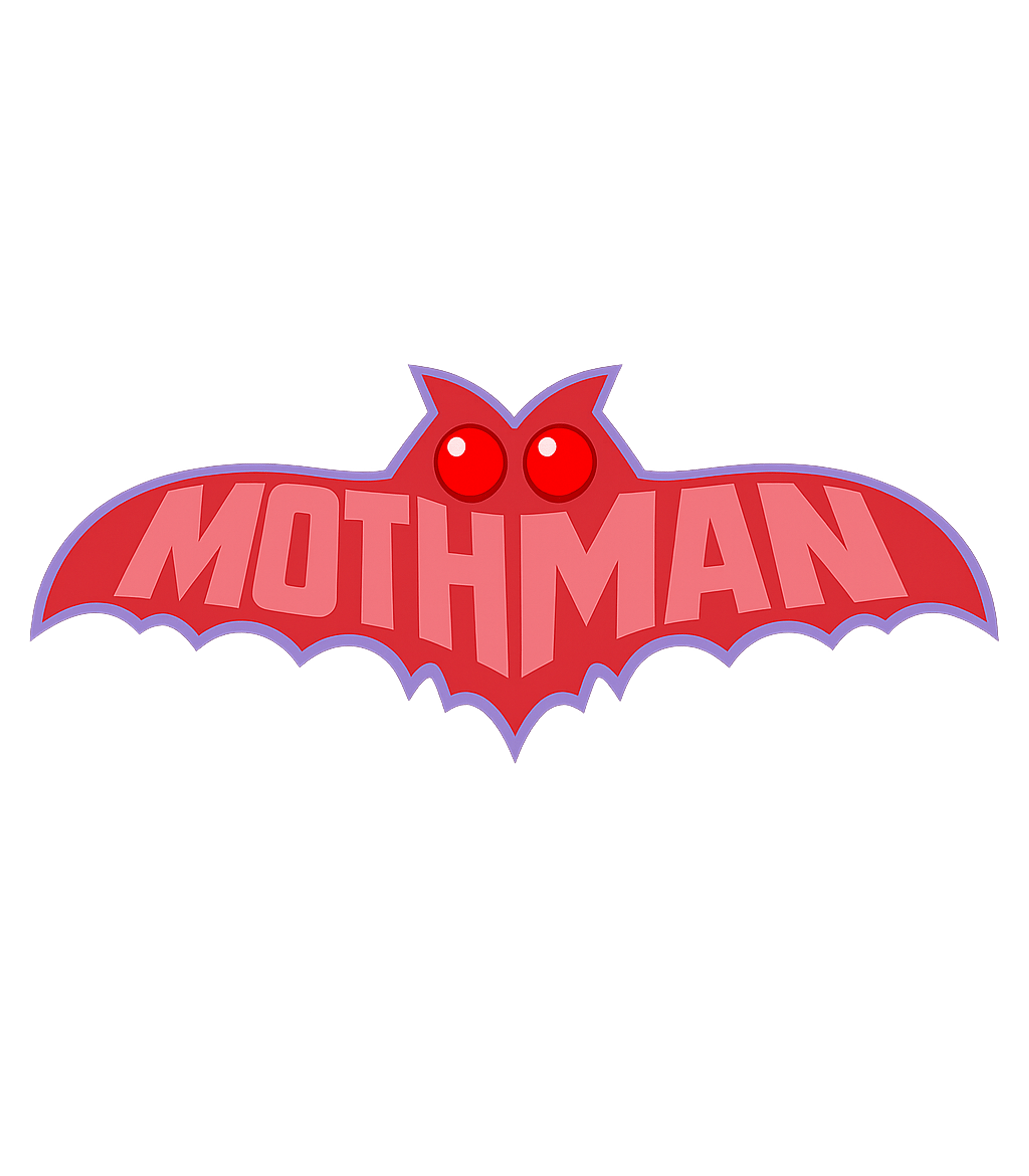 Mothman Cryptid Logo