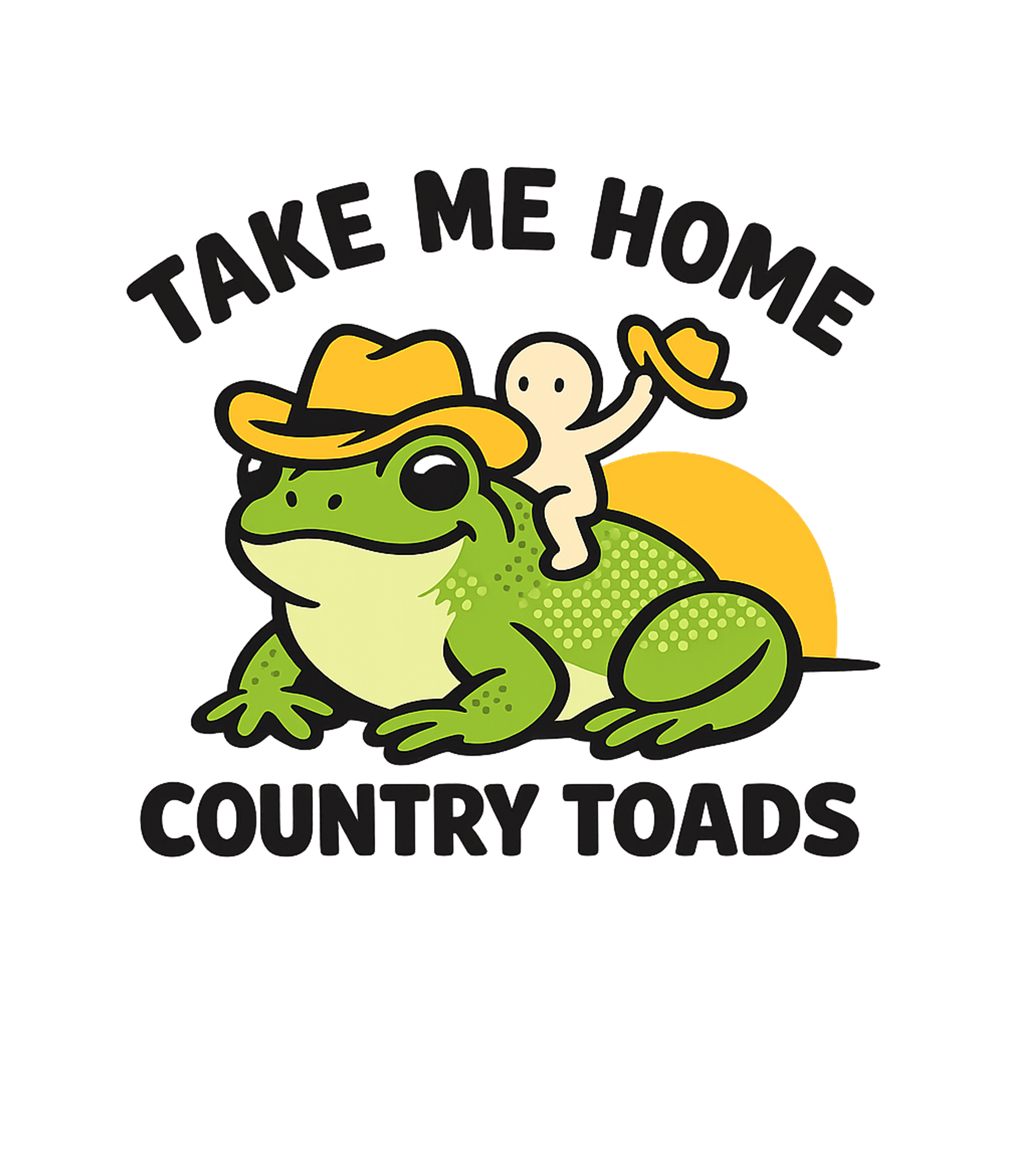 Country Toads Frog Ride