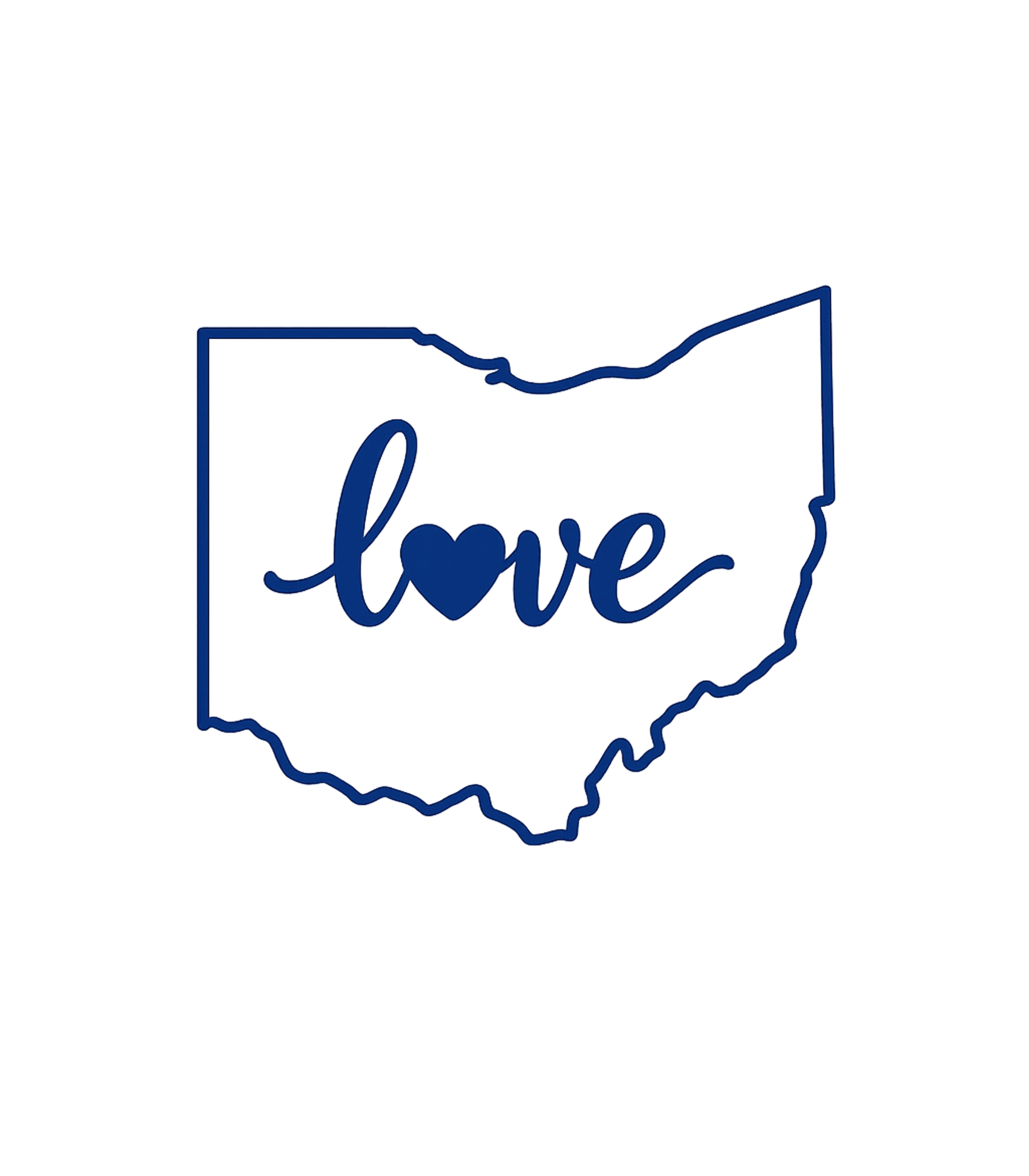 Love Ohio Heart