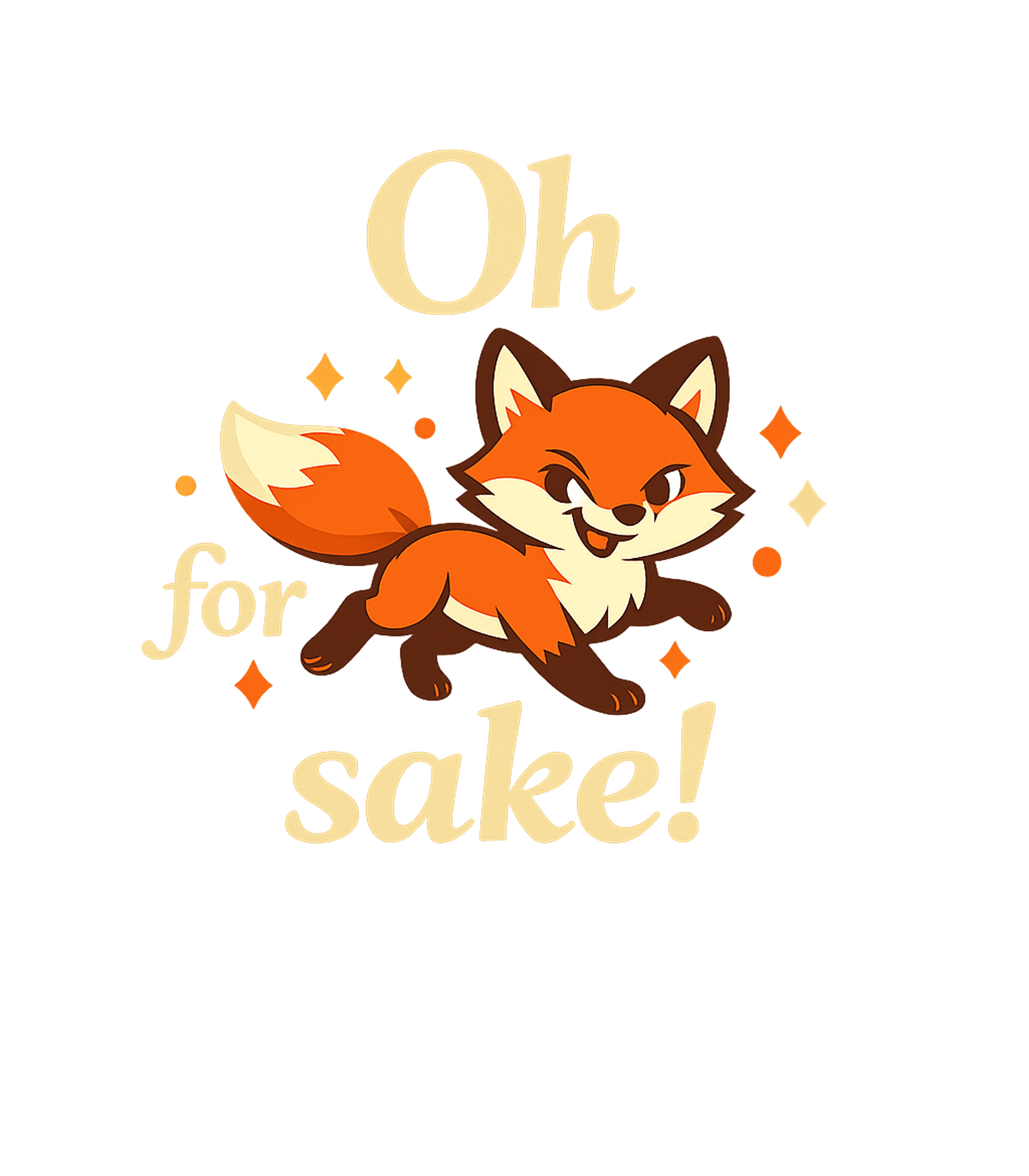Oh For Fox Sake! Women's V-Neck Tee