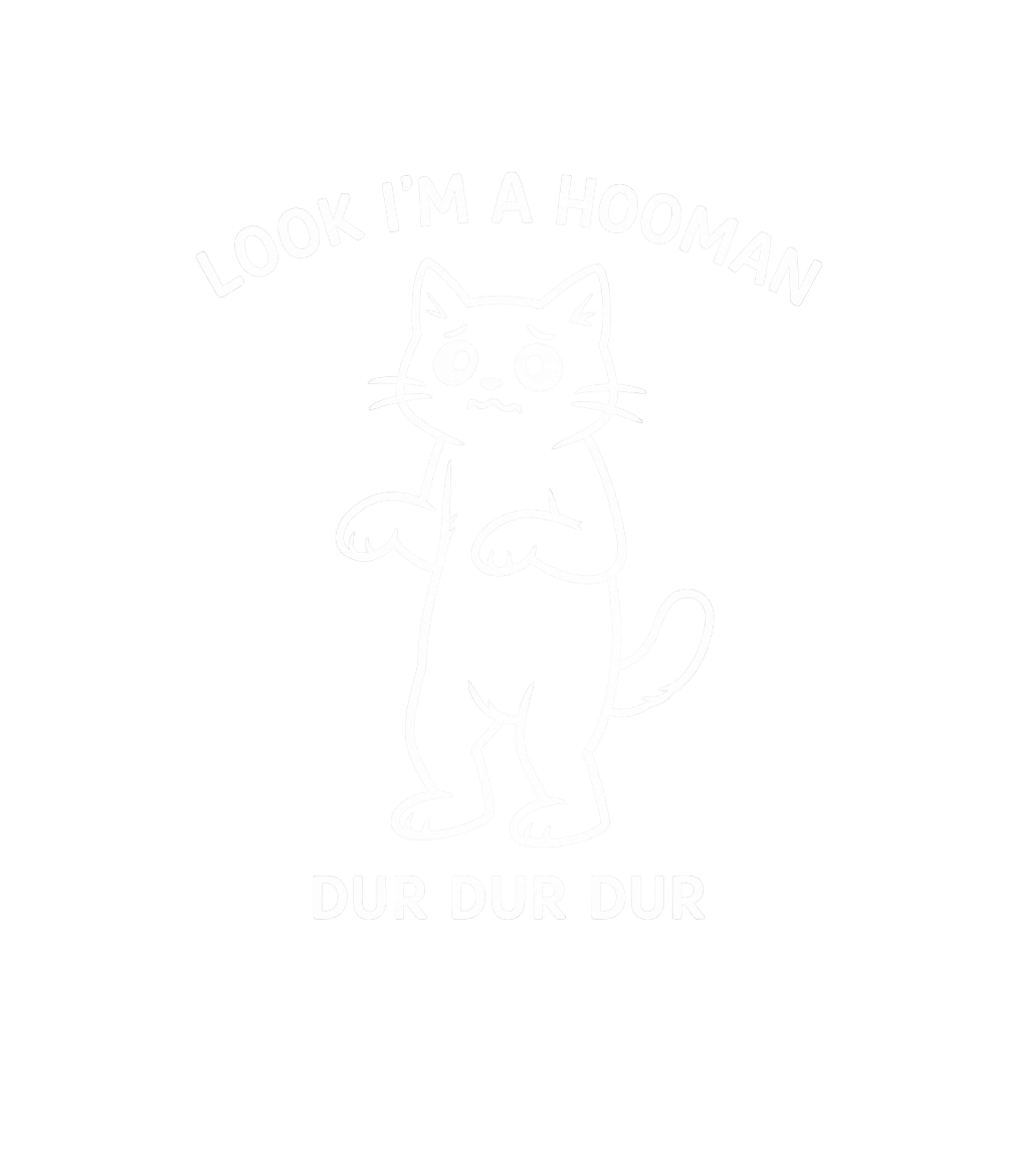 Look I'm A Hooman Women's V-Neck Tee