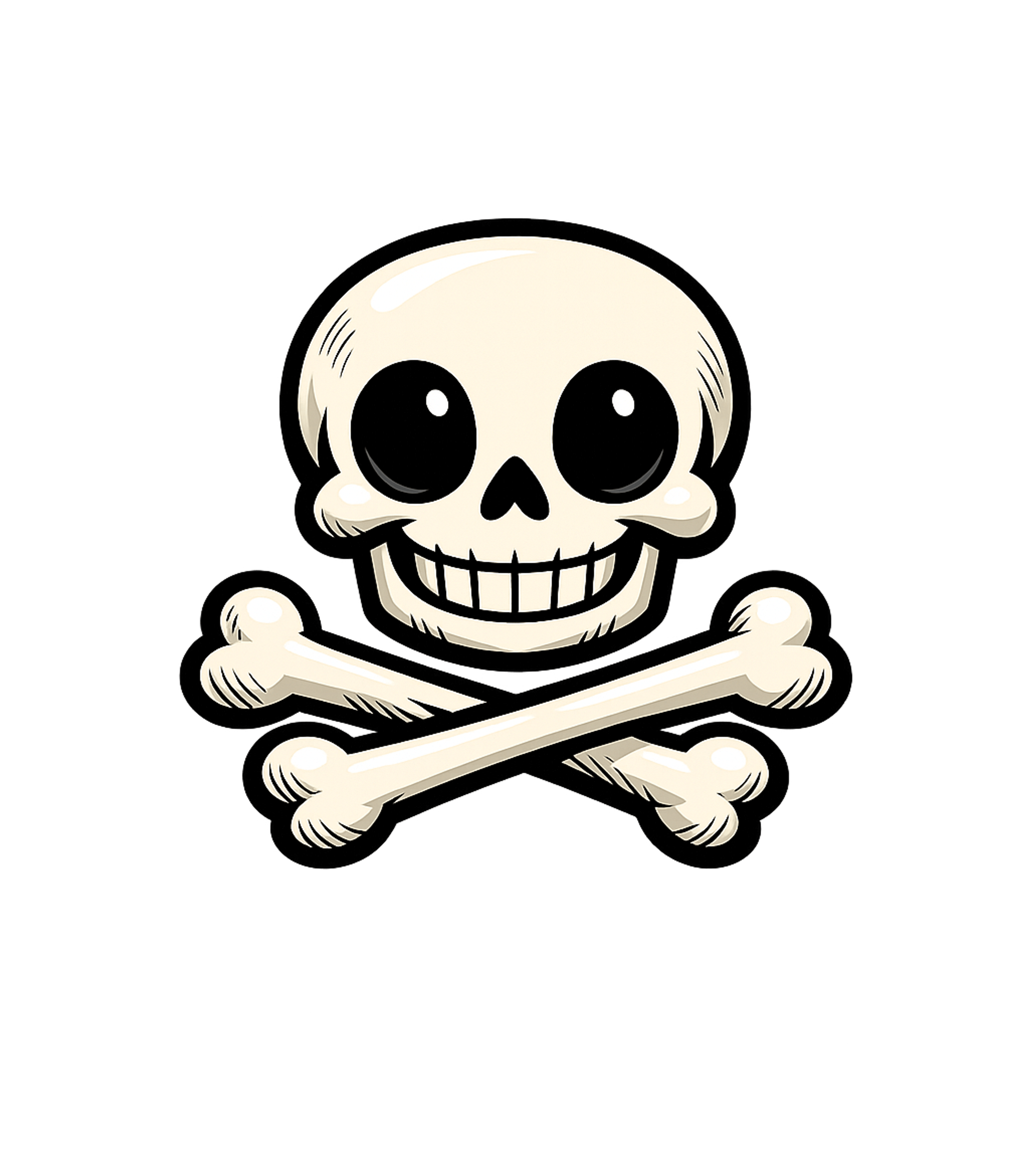 Happy Skull Crossbones