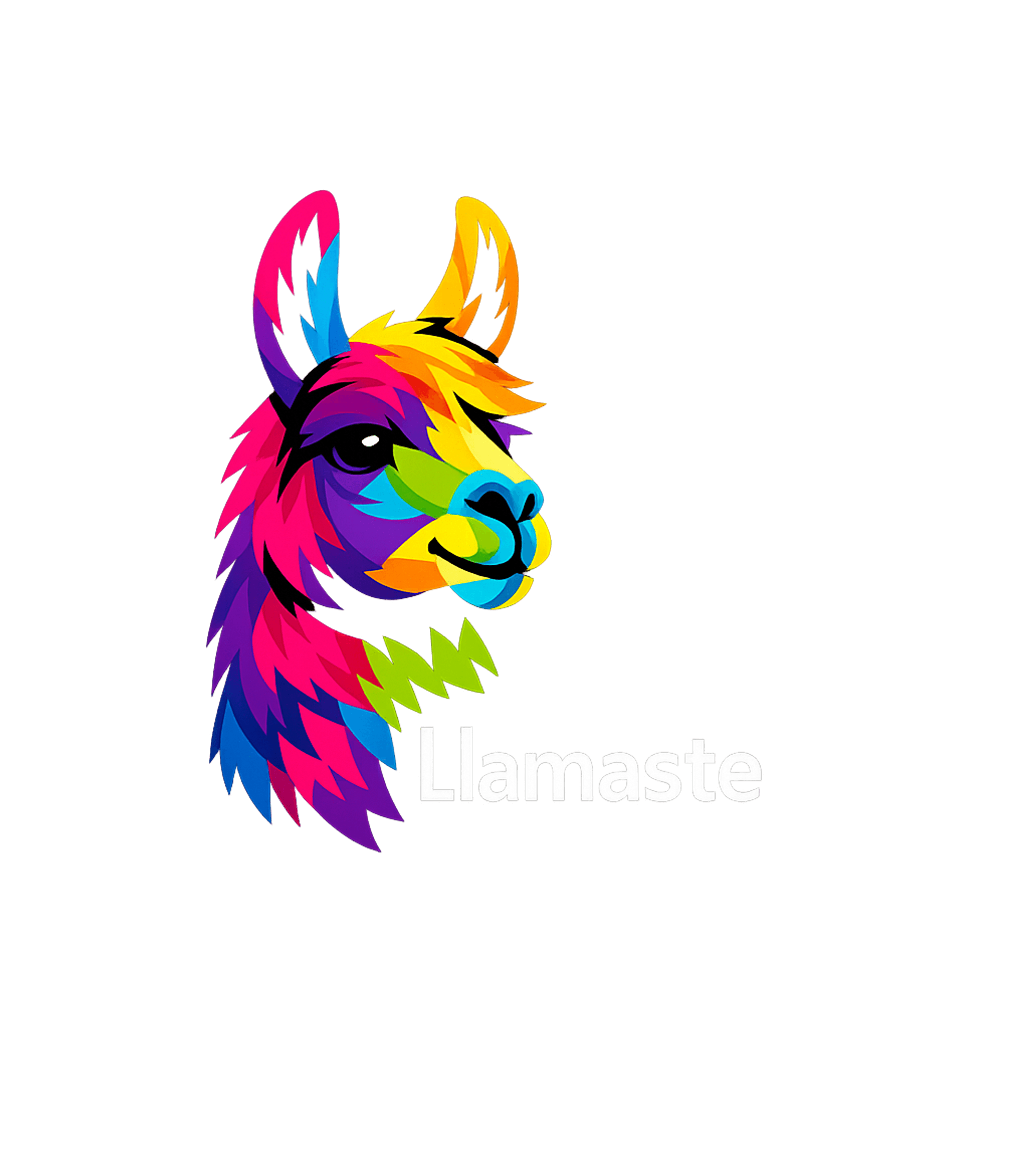 Llamaste Colorful Llama