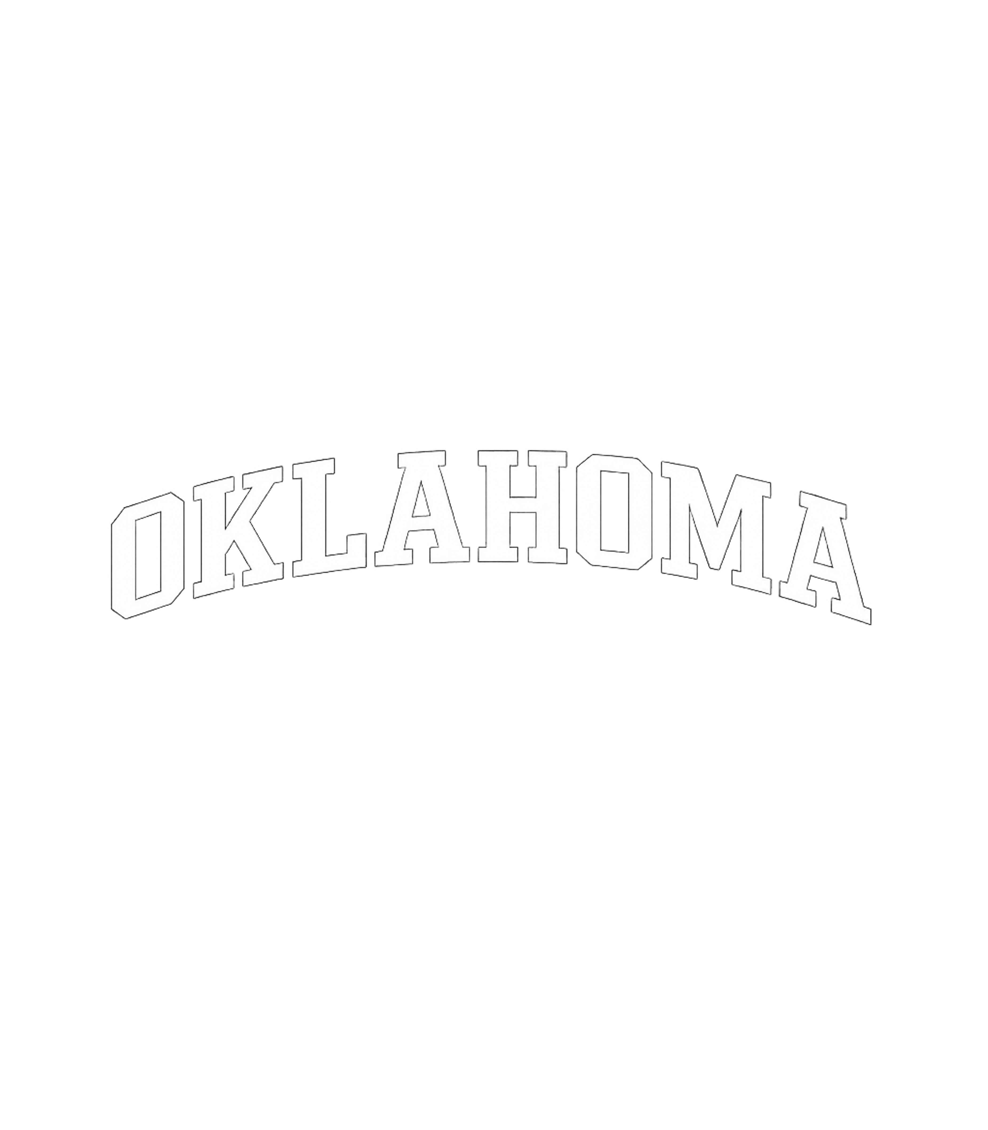 Oklahoma Varsity State Premium Cotton Hoodie