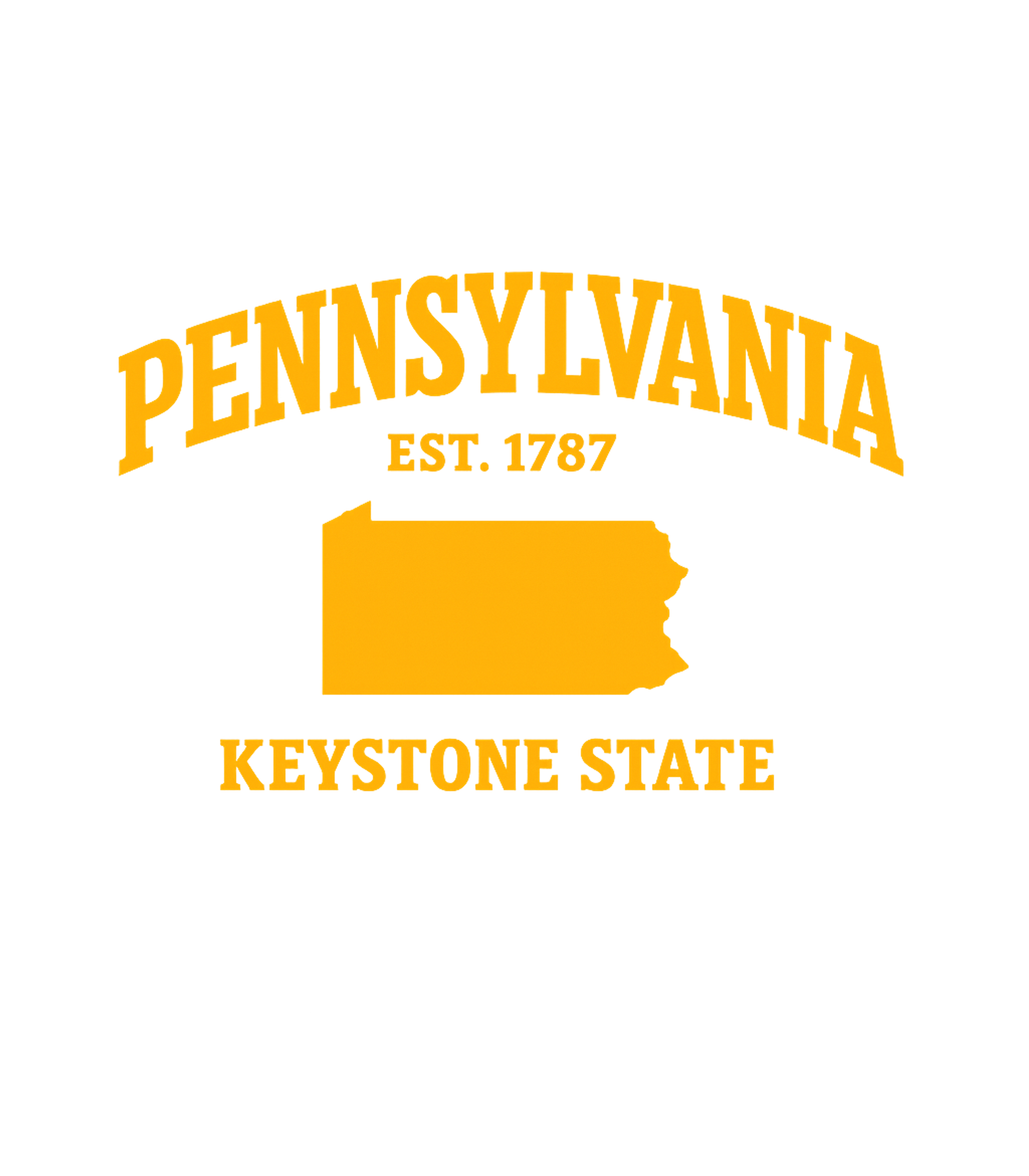 Pennsylvania Slogan Basic T-Shirt