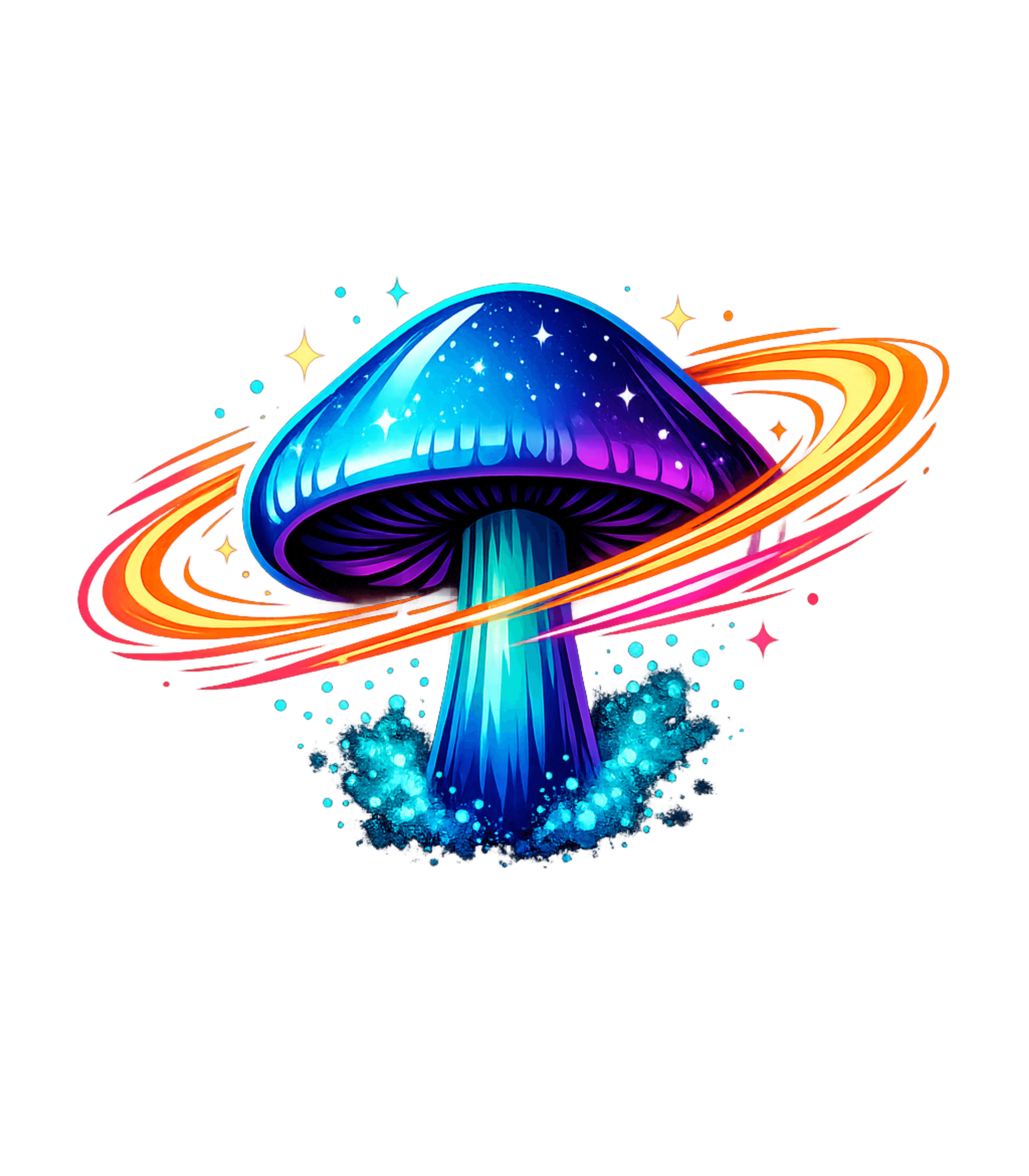 Cosmic Shroom Galaxy