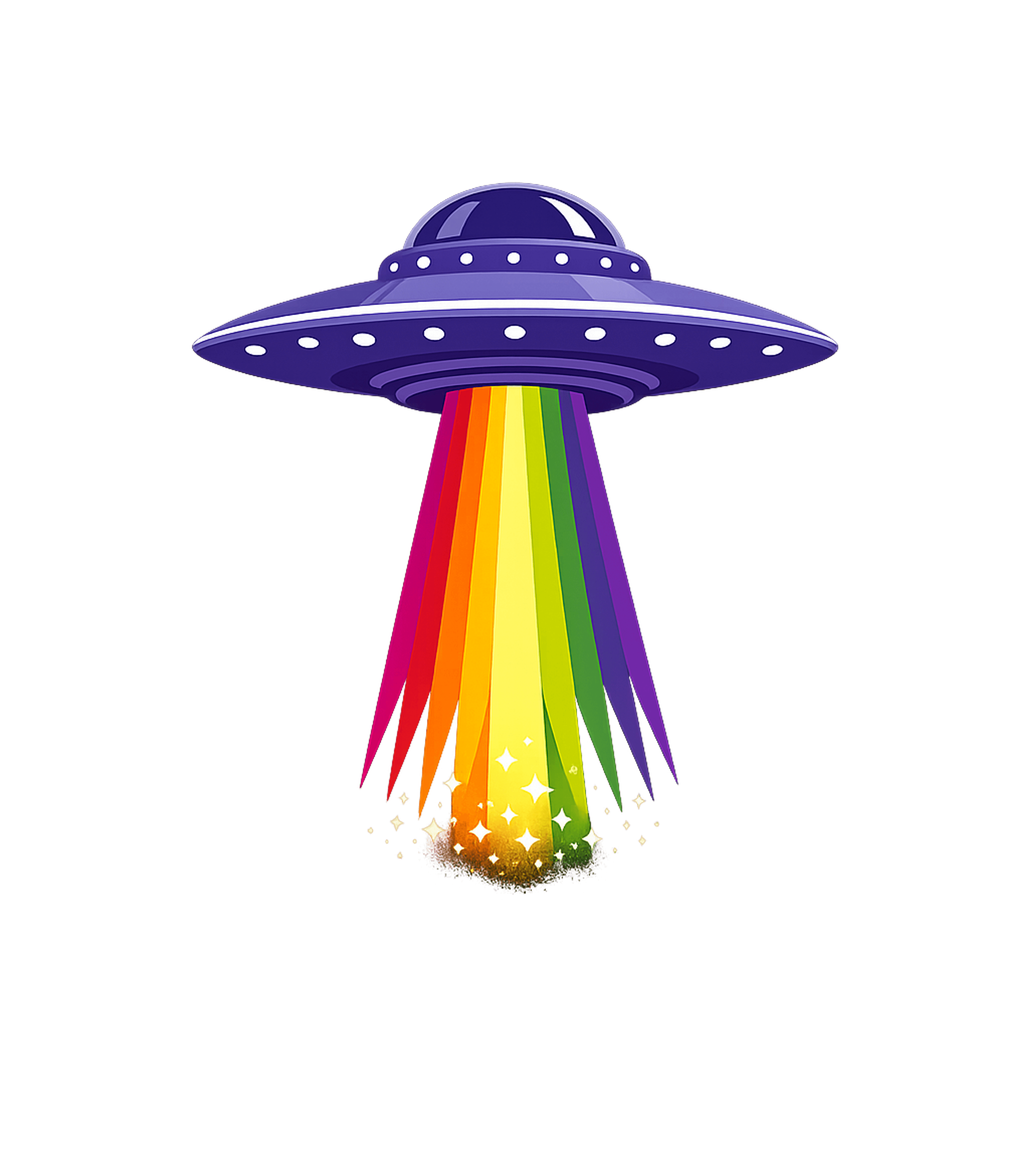 UFO Rainbow Beam