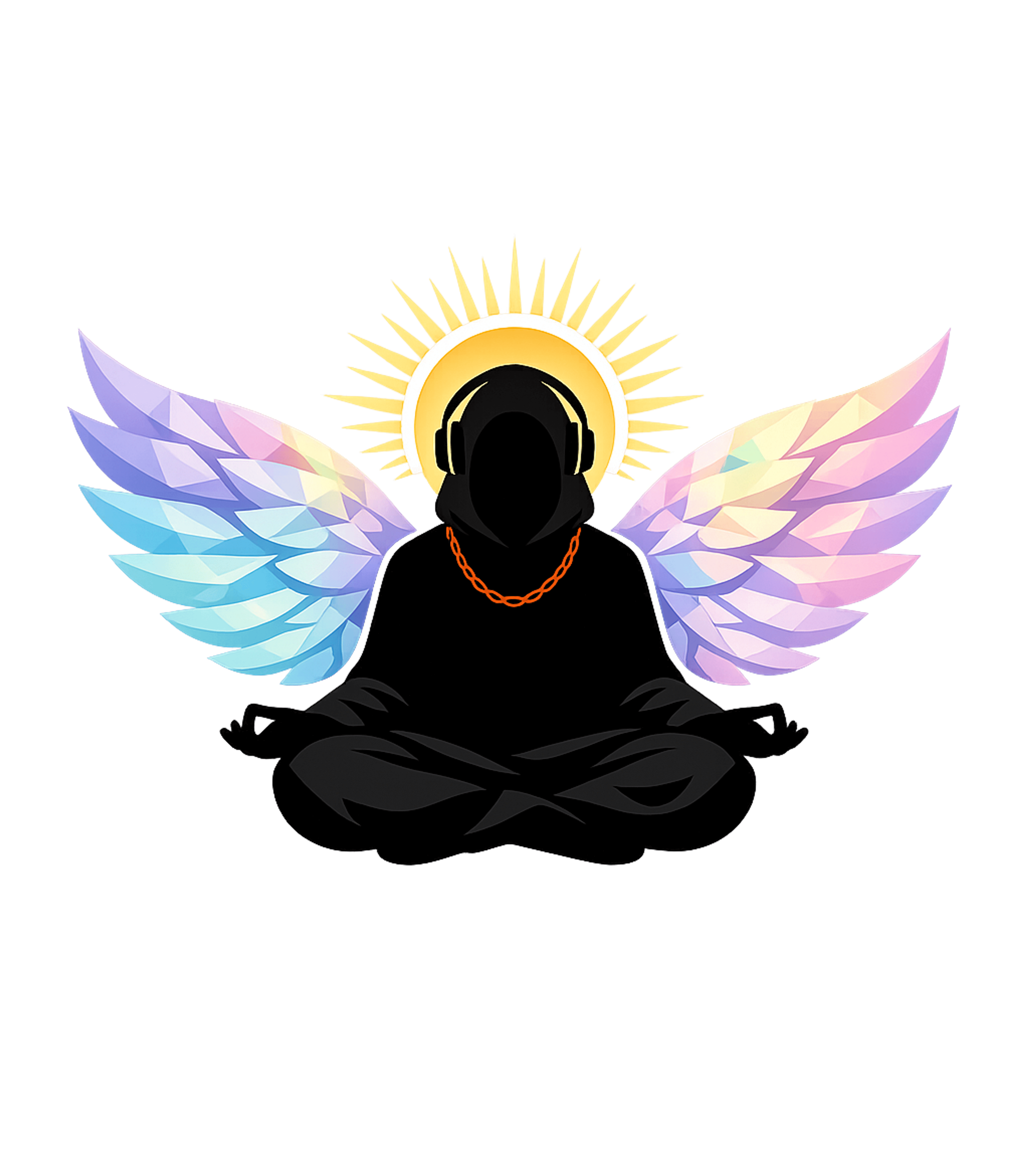 Vibes Angel Meditator