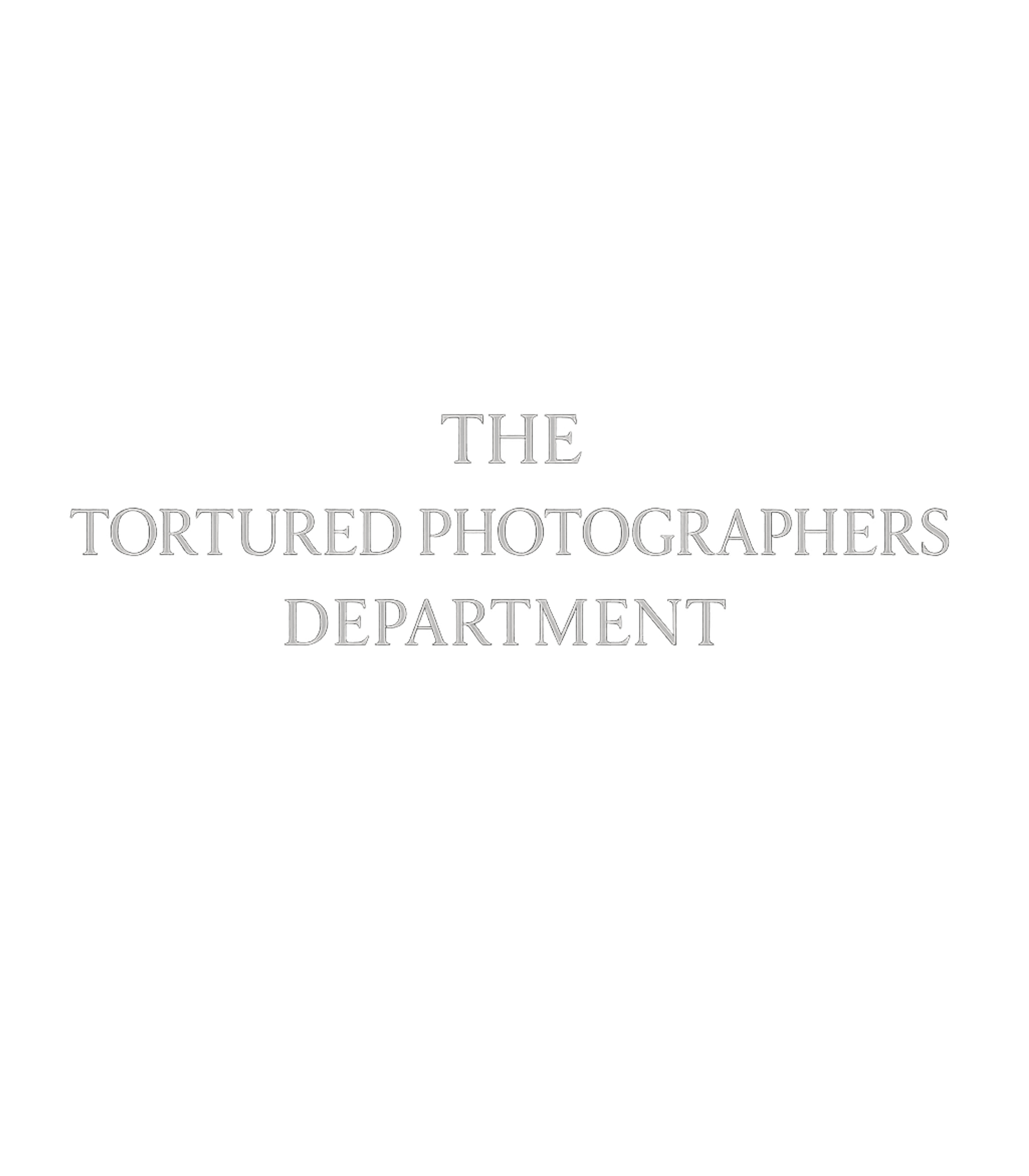 Tortured Photographers Dept