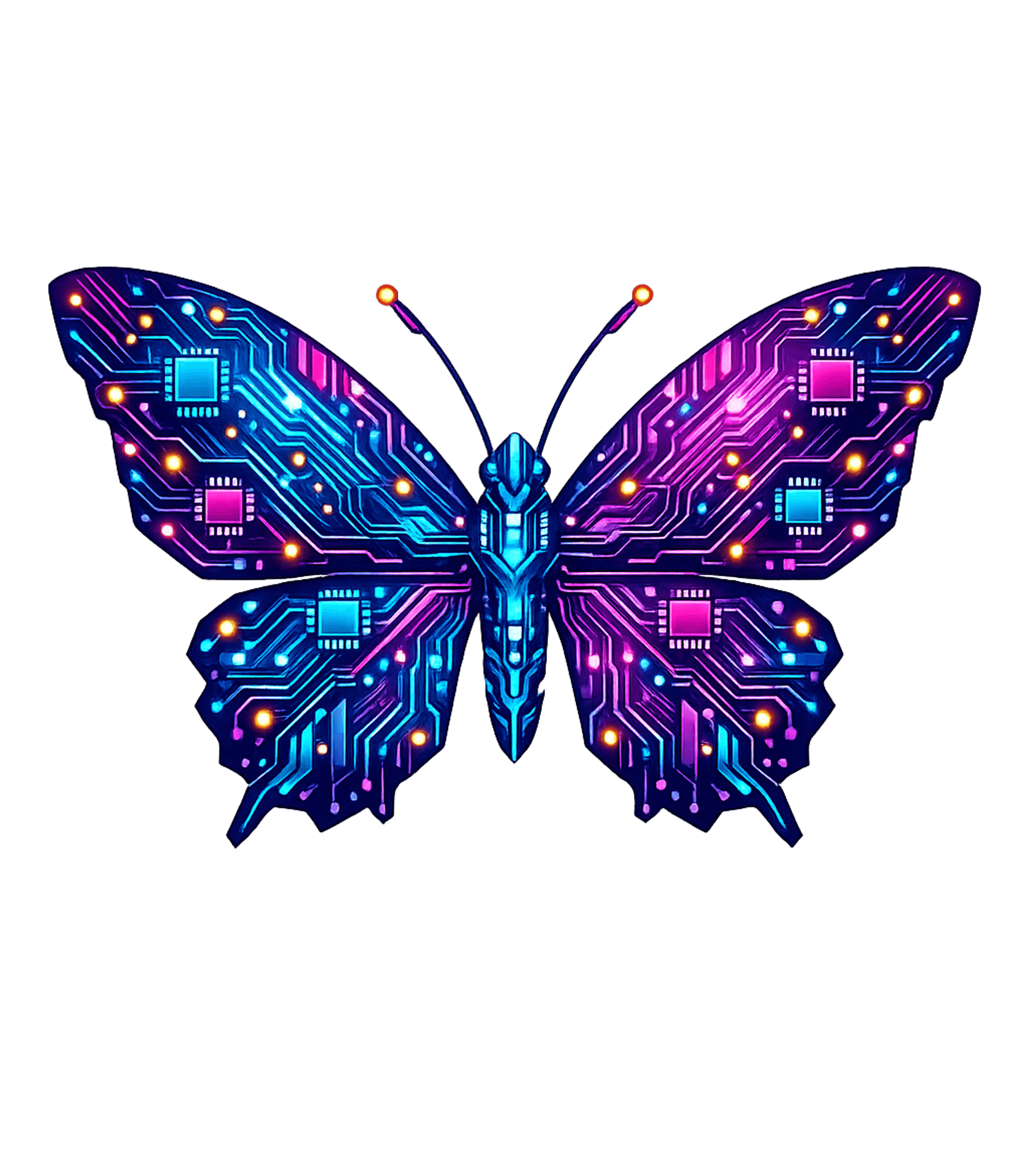 Circuit Board Butterfly