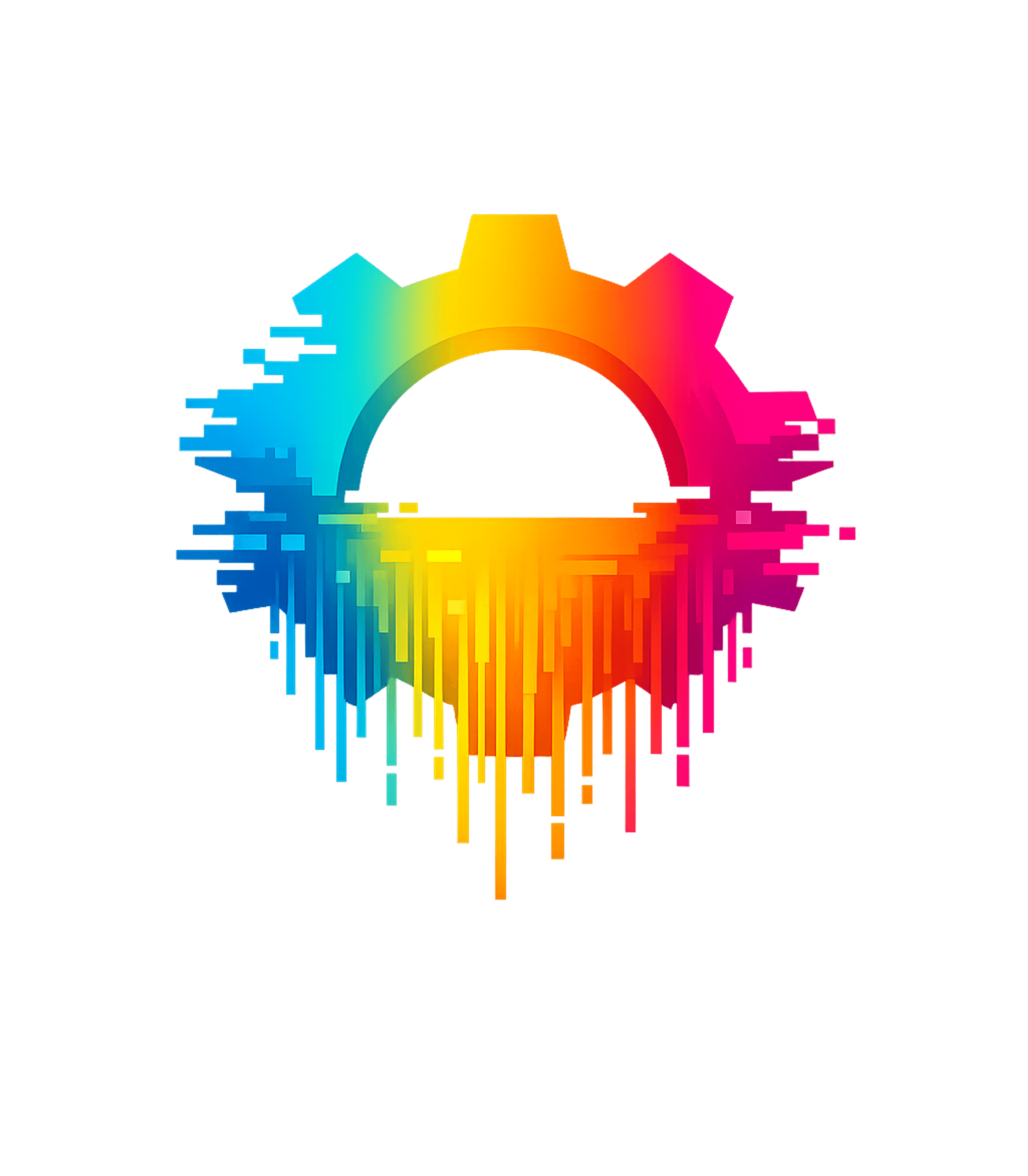 Colorful Glitch Gear