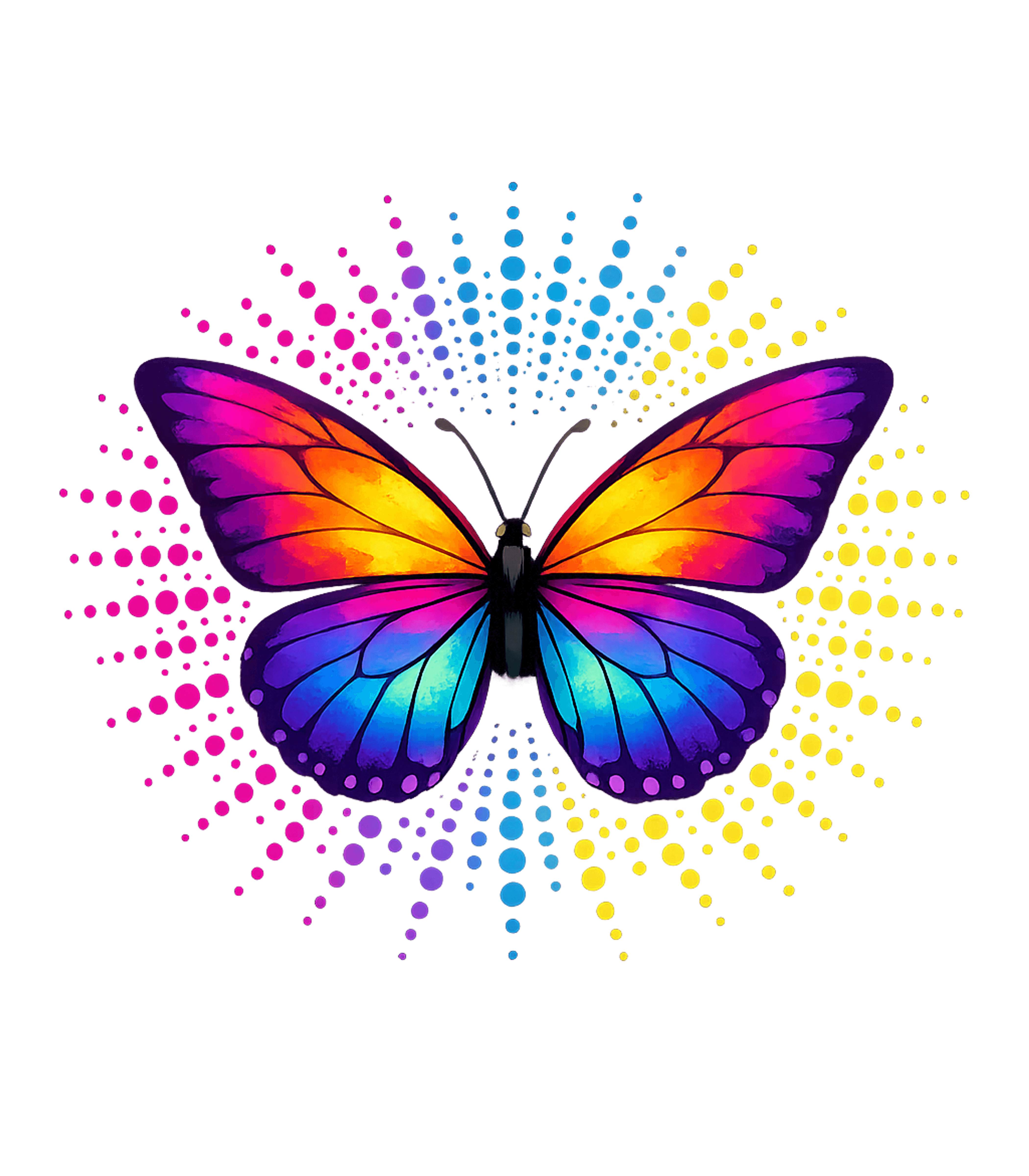 Vibrant Butterfly Radiance