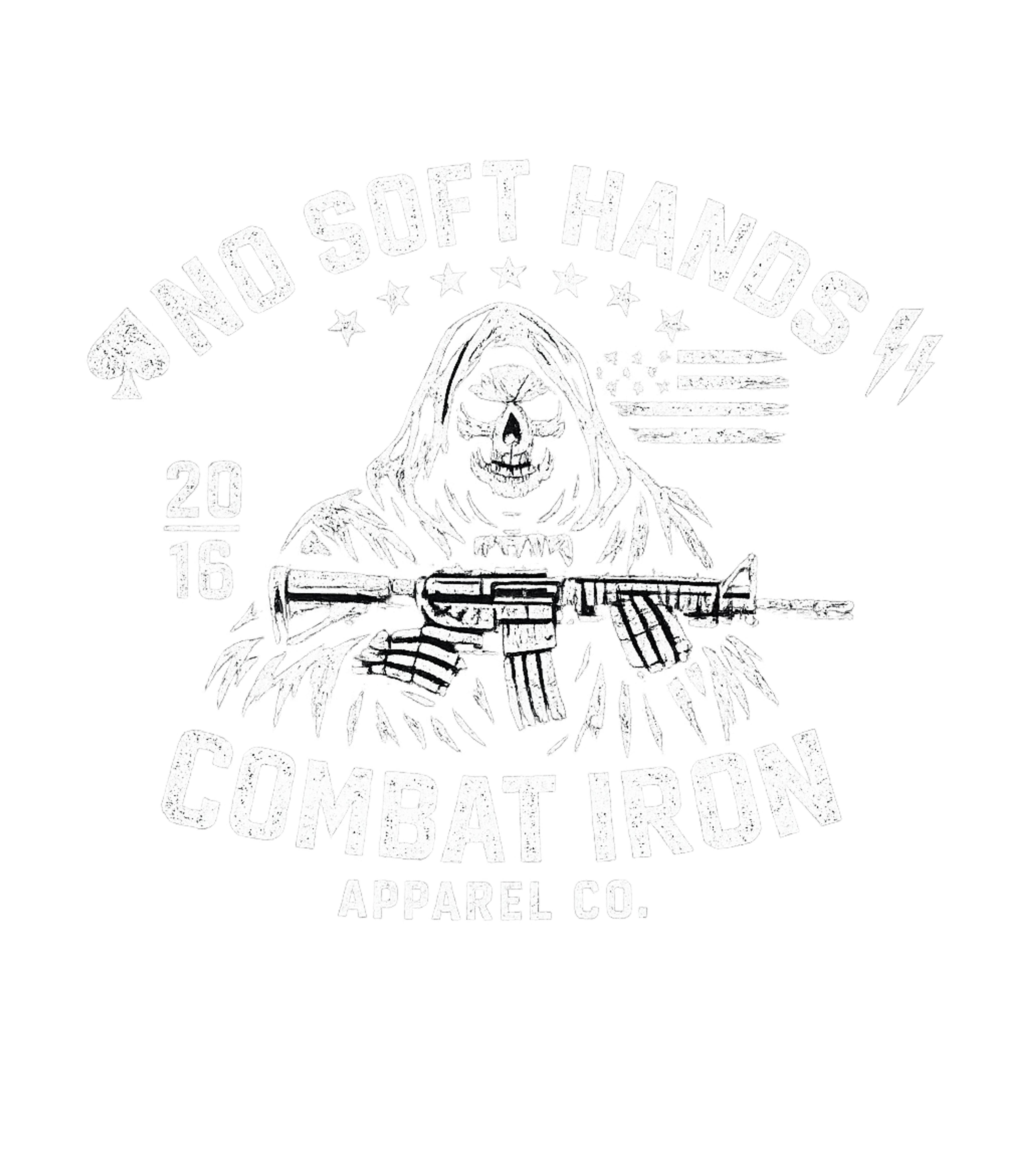 No Soft Hands Reaper Men's T-Shirt