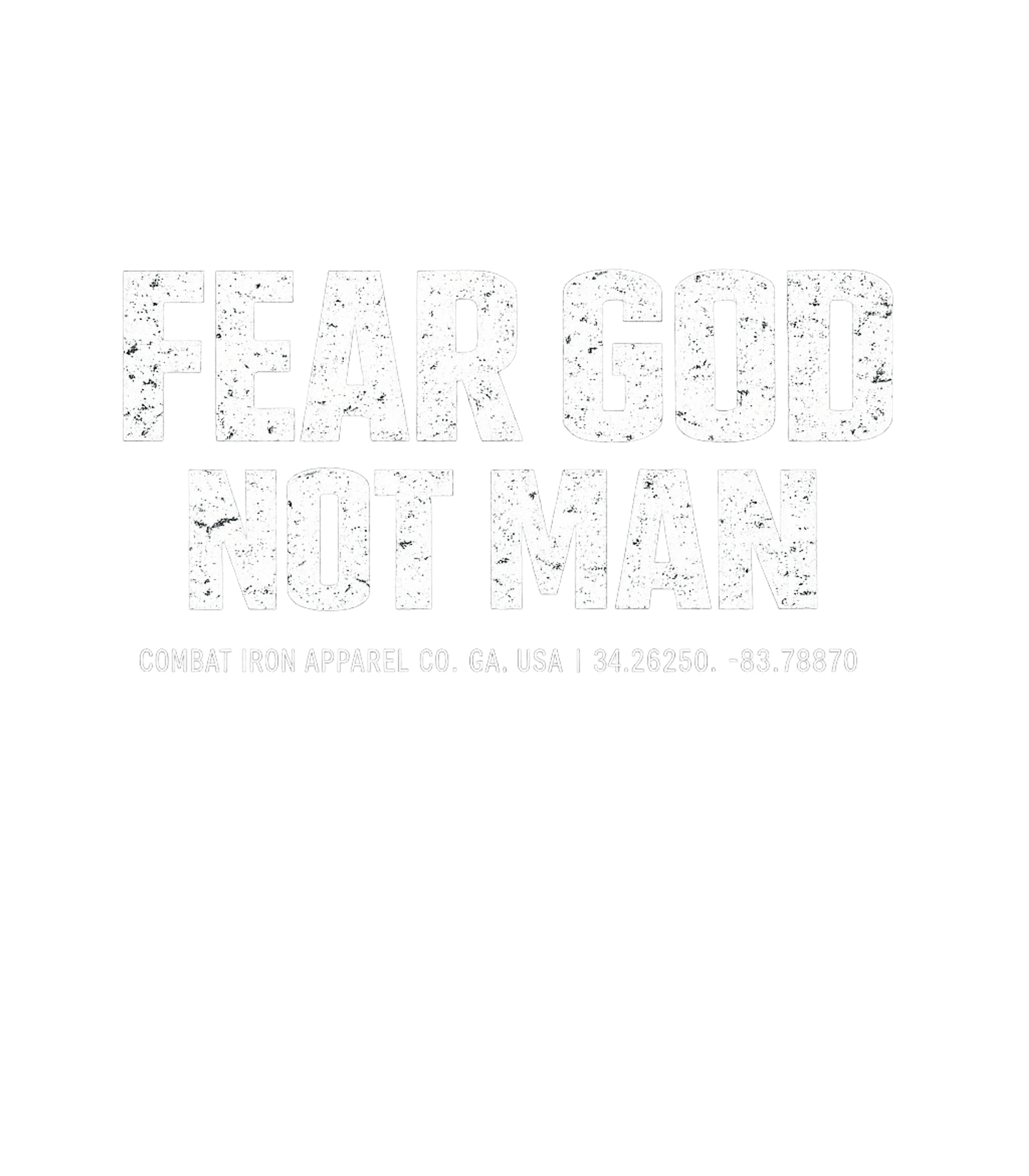 Fear God Not Man Men's T-Shirt