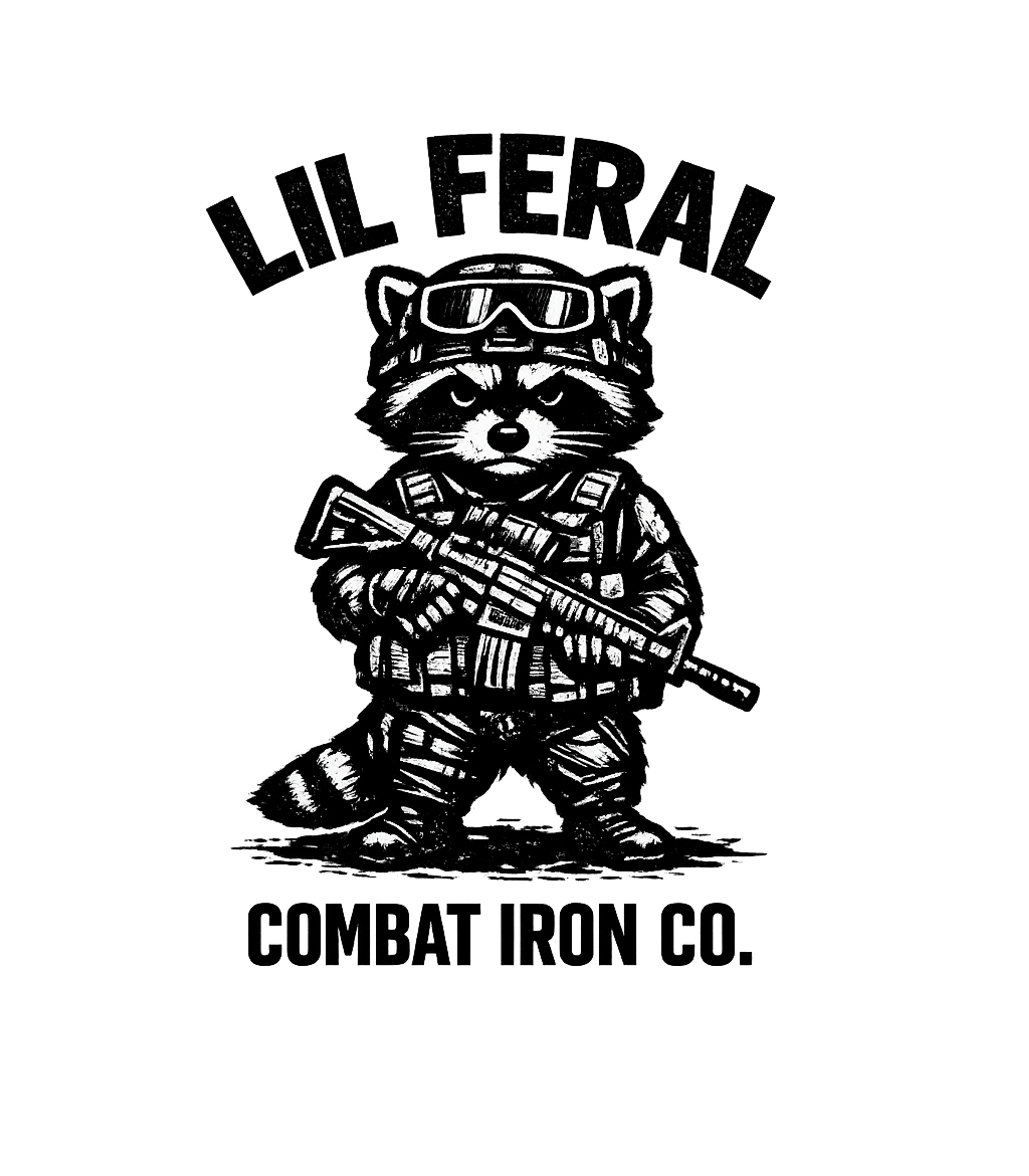 Lil' Rascal Tactical Raccoon