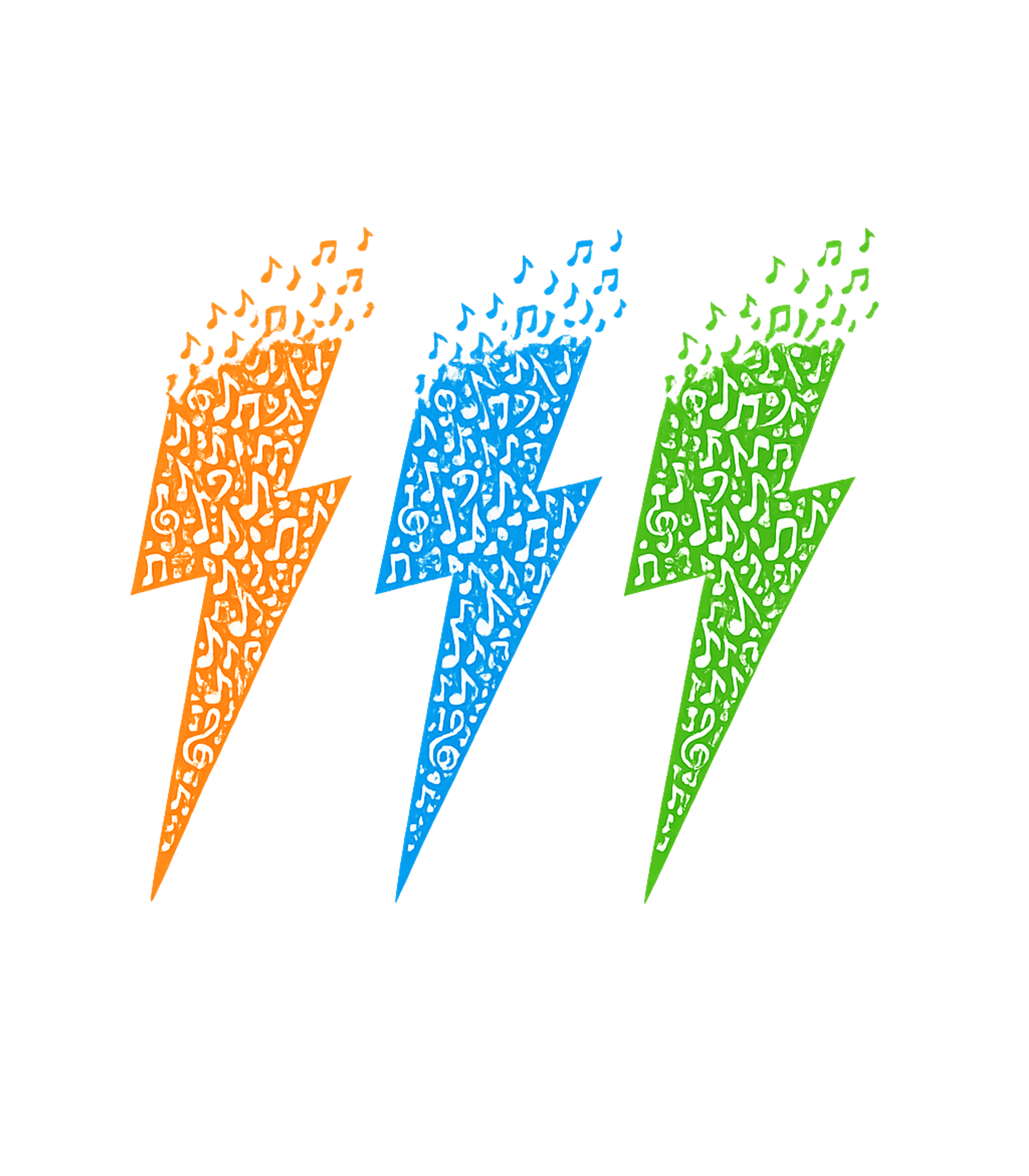 Music Lightning Bolts