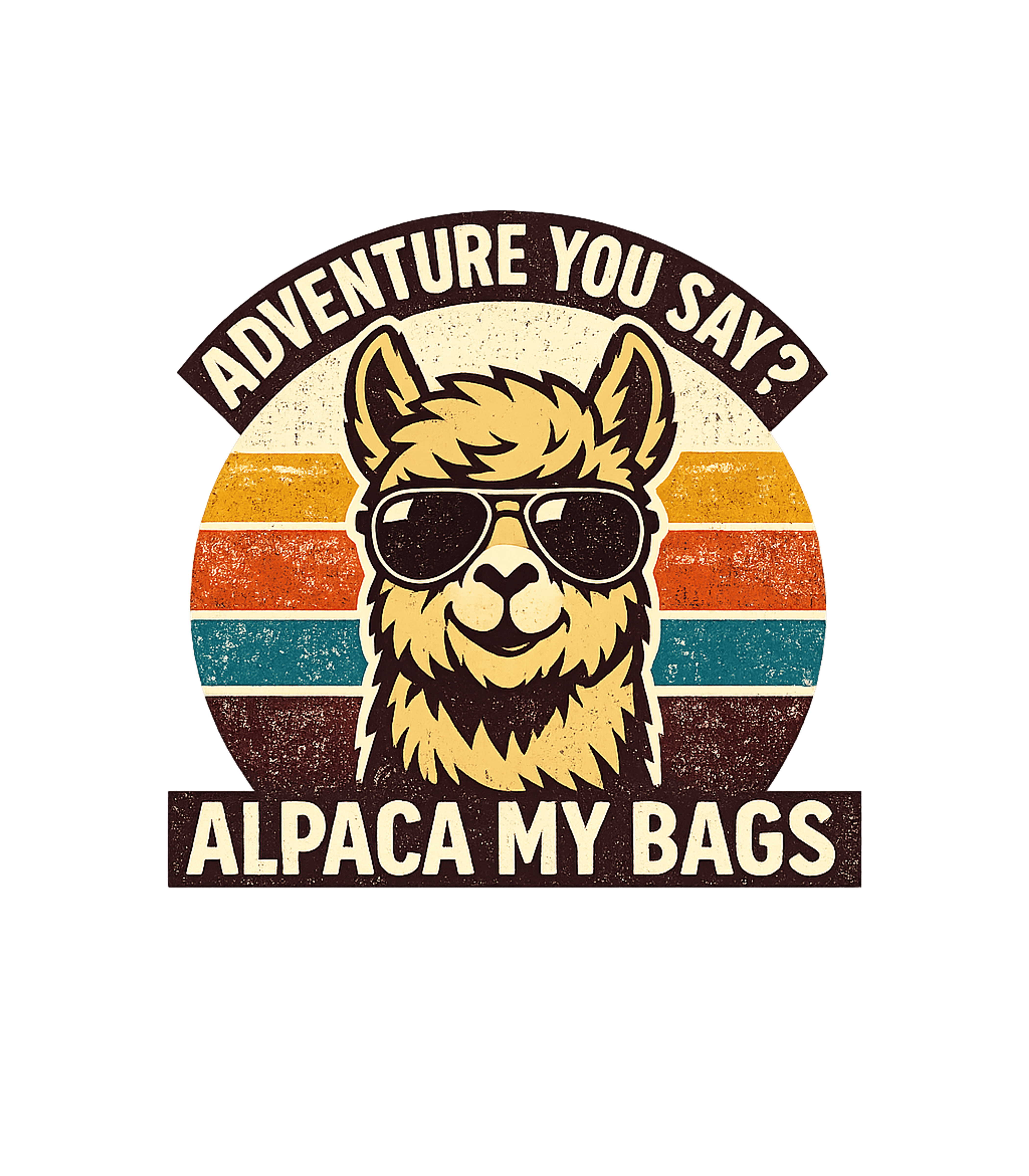 Vintage Alpaca Adventure You Say? Alpaca My Bags