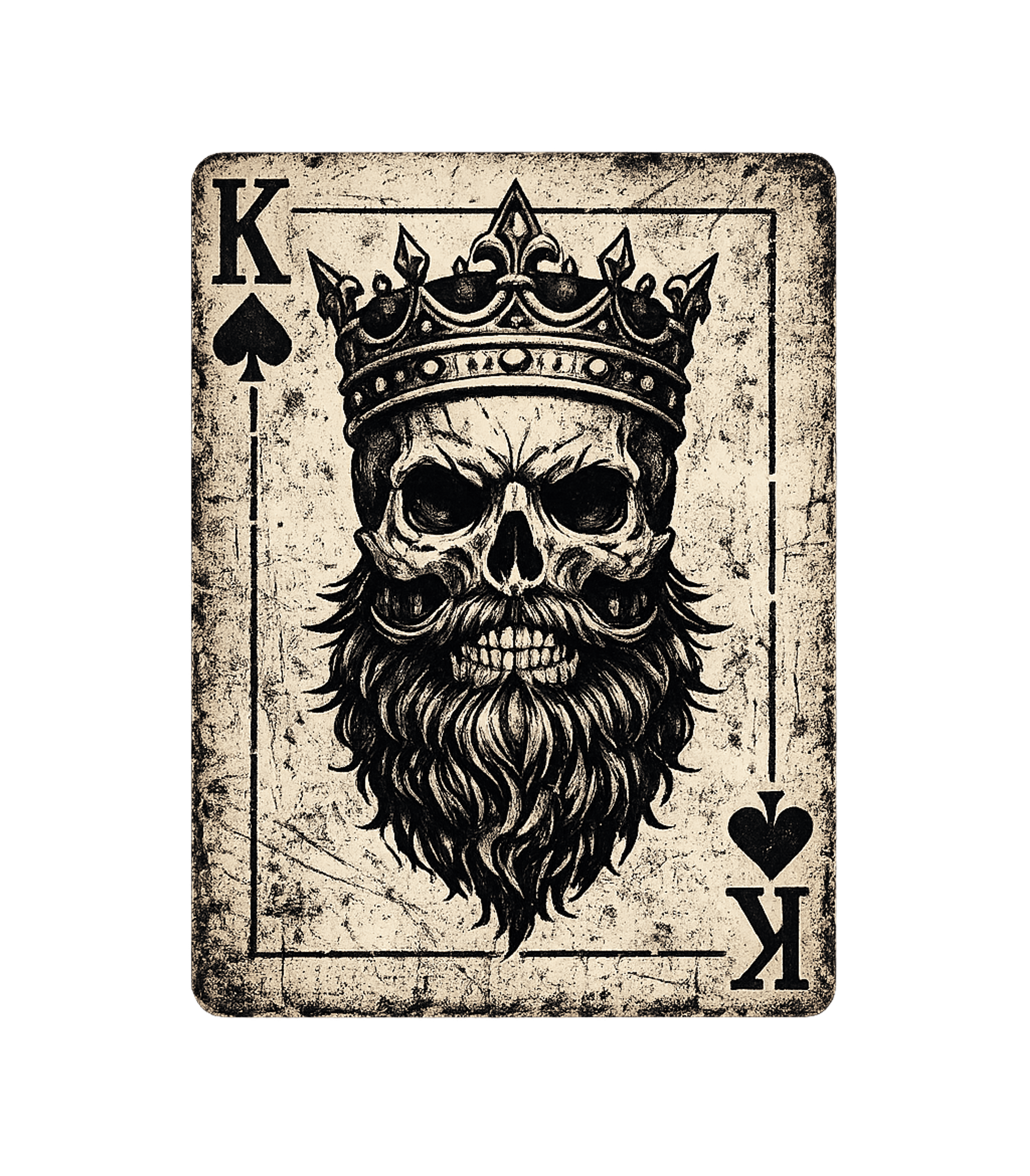 Rebel King | "Rebel Ace" Spade | Premium Men's Tee