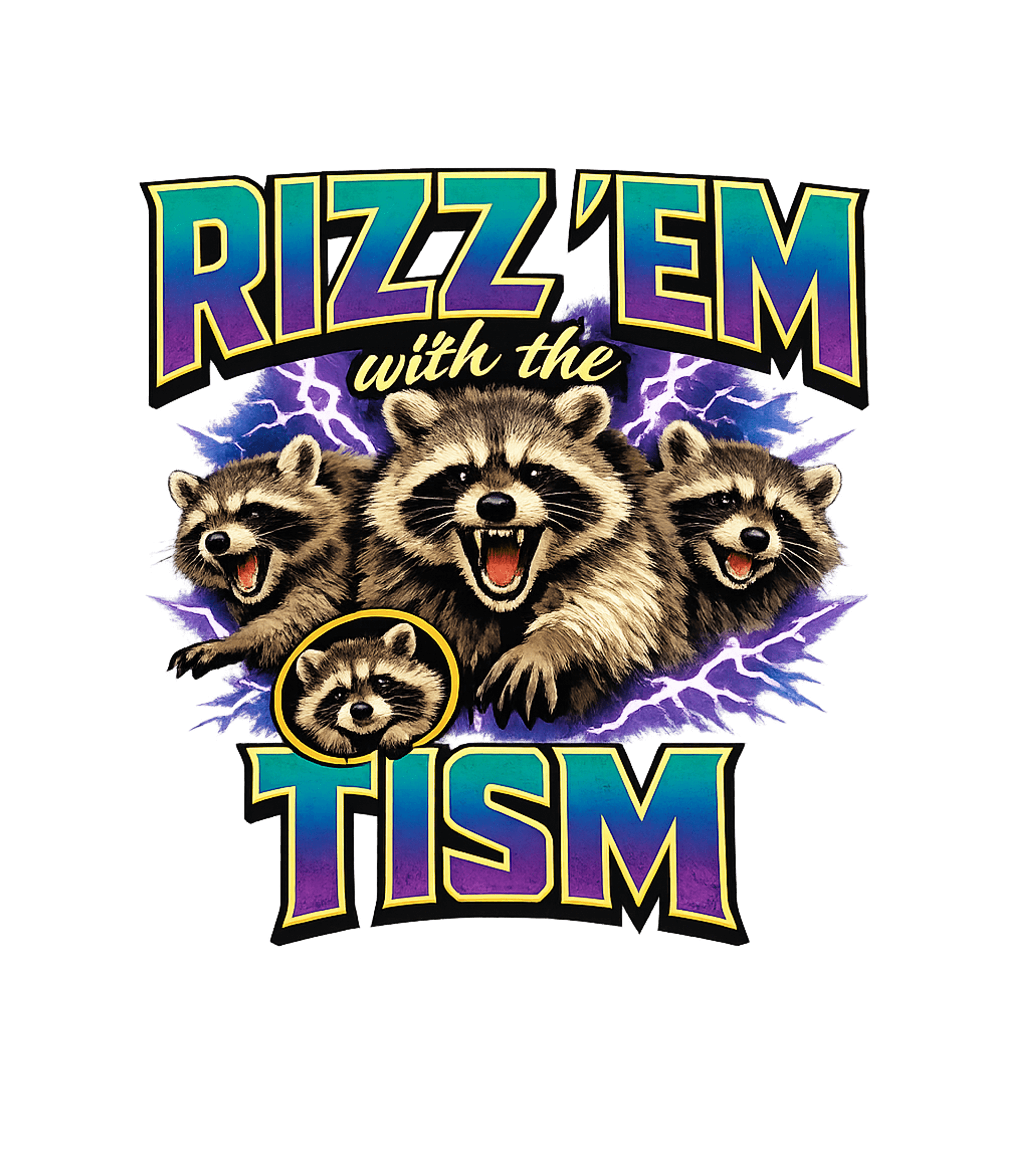Rizz 'Em With the 'Tism T-Shirt