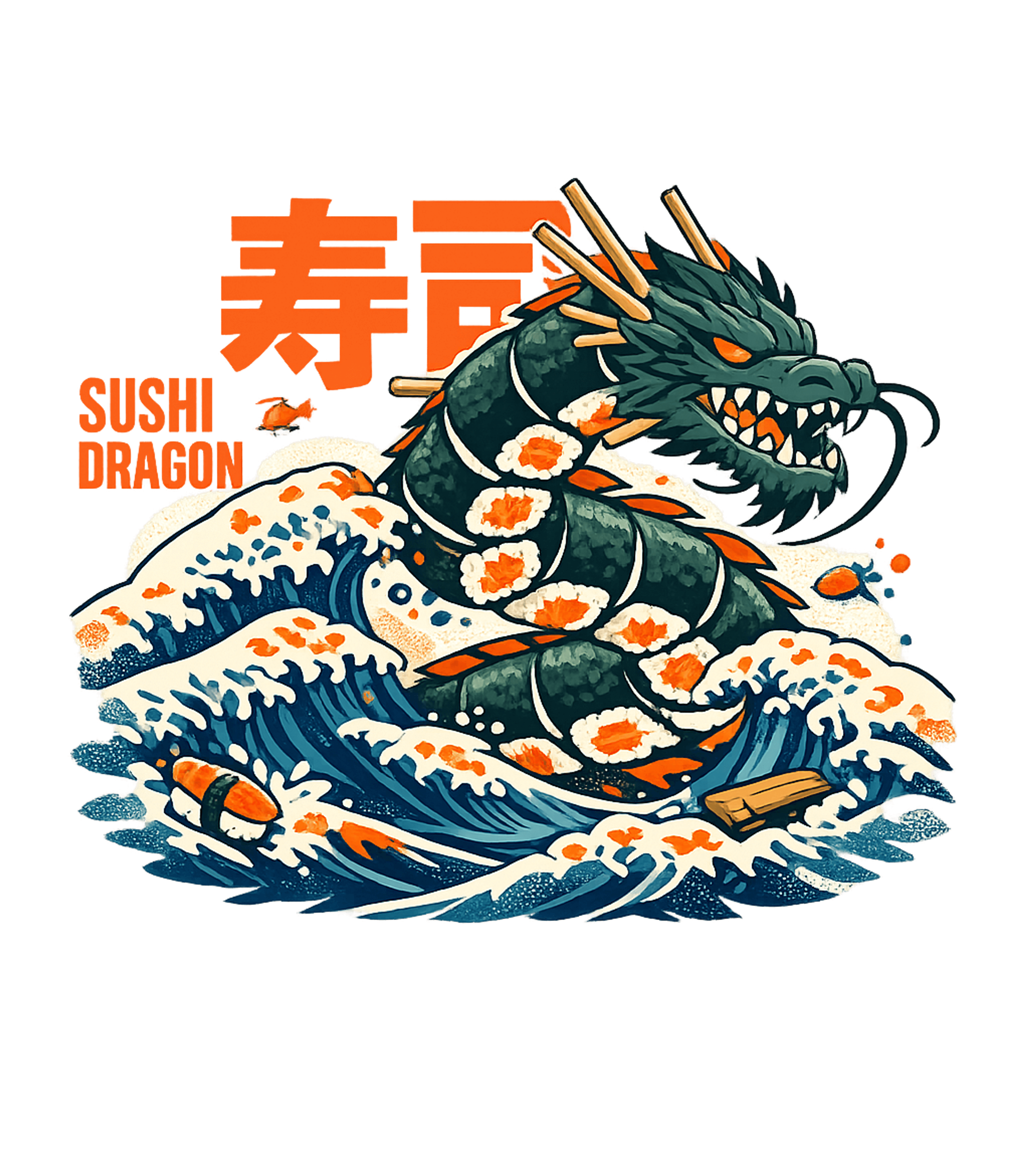 Sushi Dragon T-Shirt