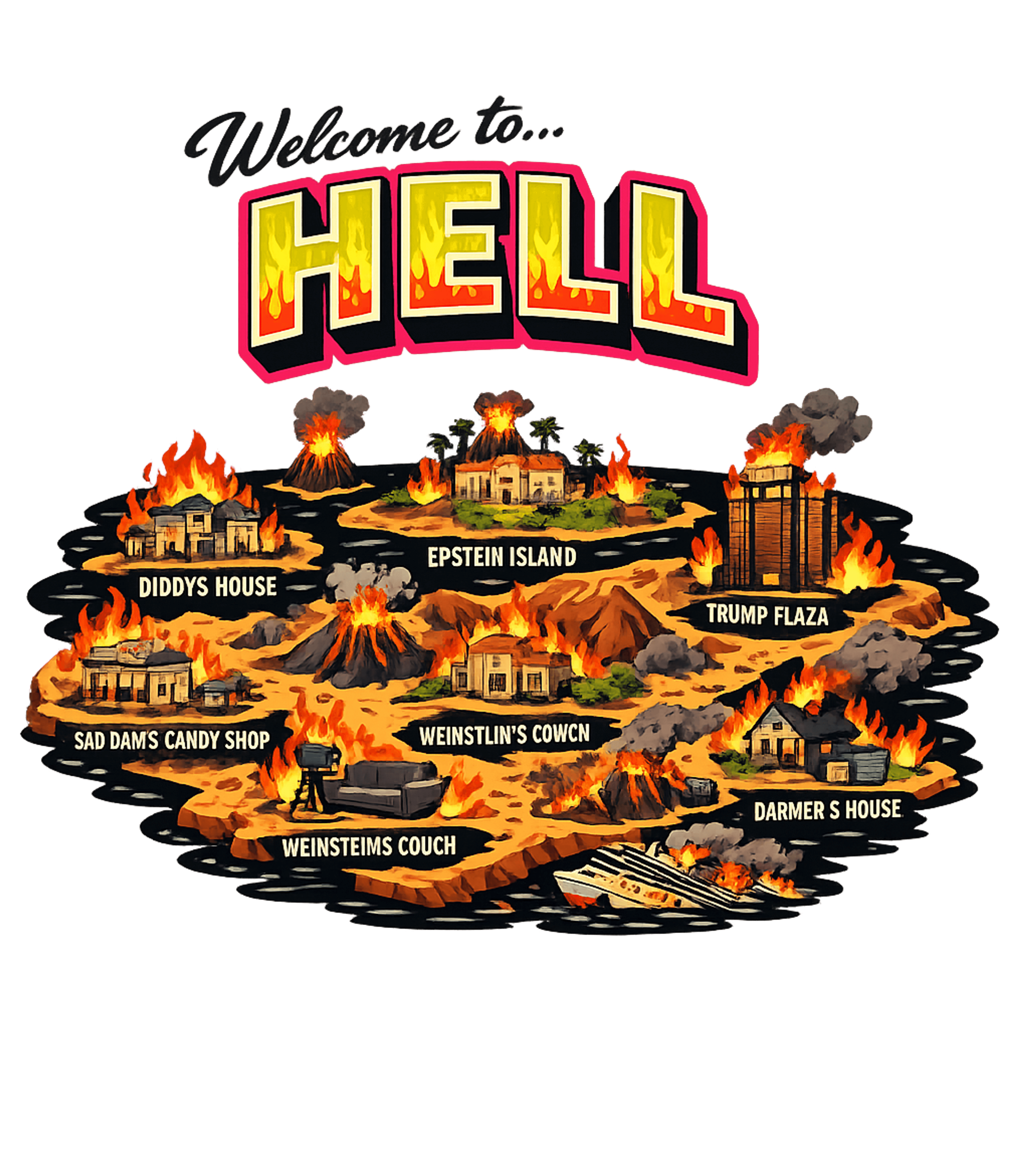 Welcome to Hell T-Shirt