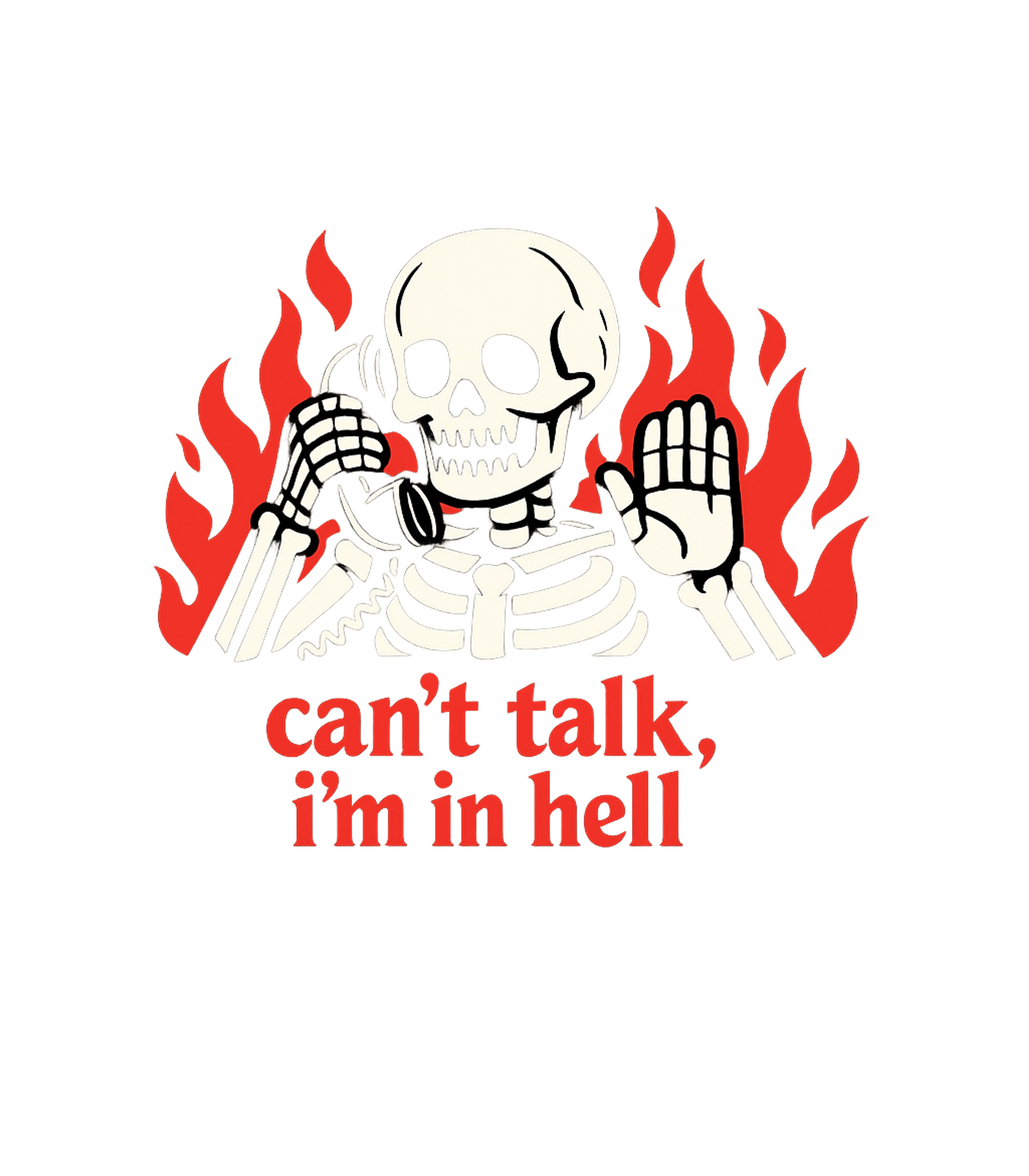 Can't Talk In Hell