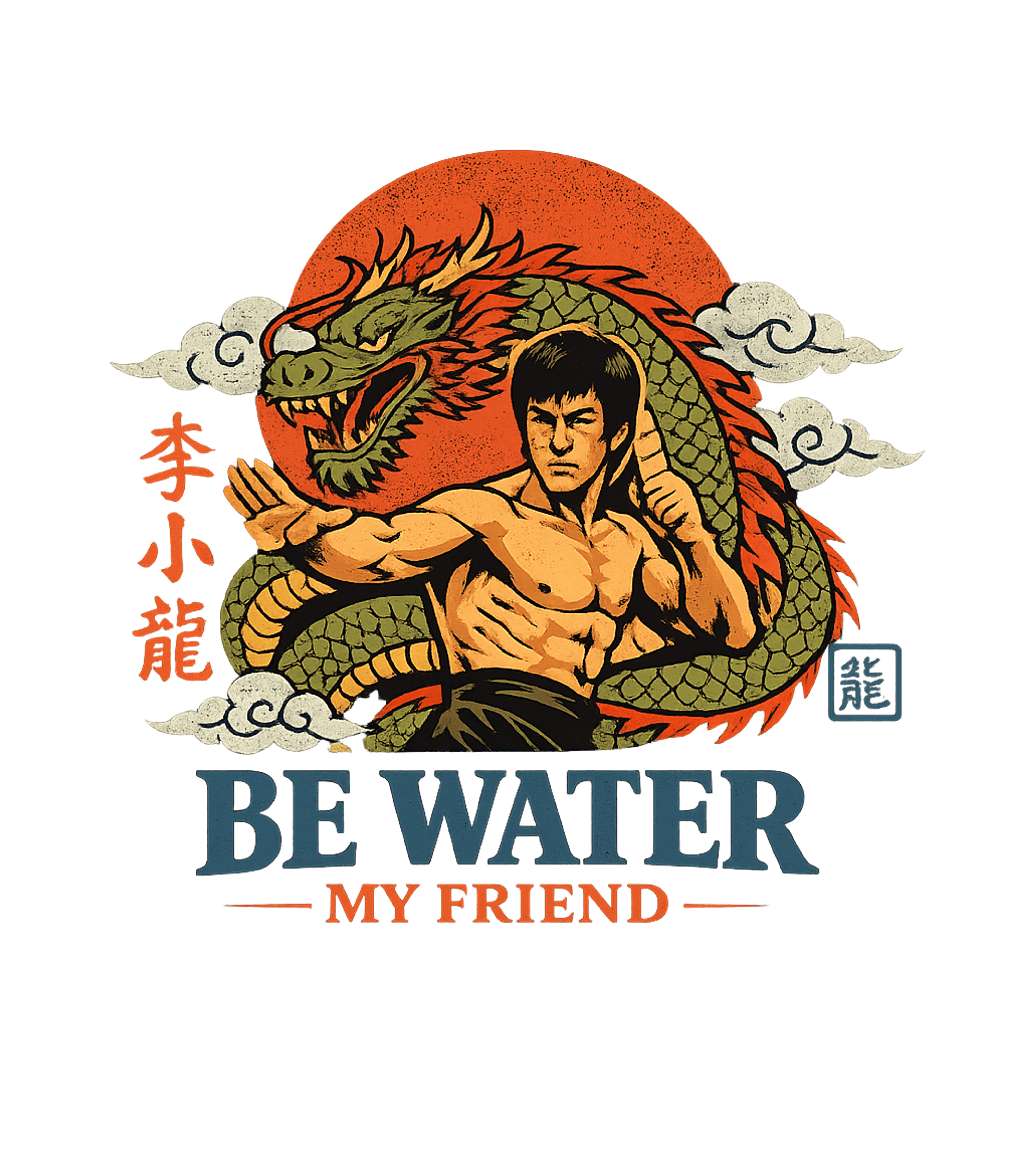 Bruce Lee Be Water T-Shirt