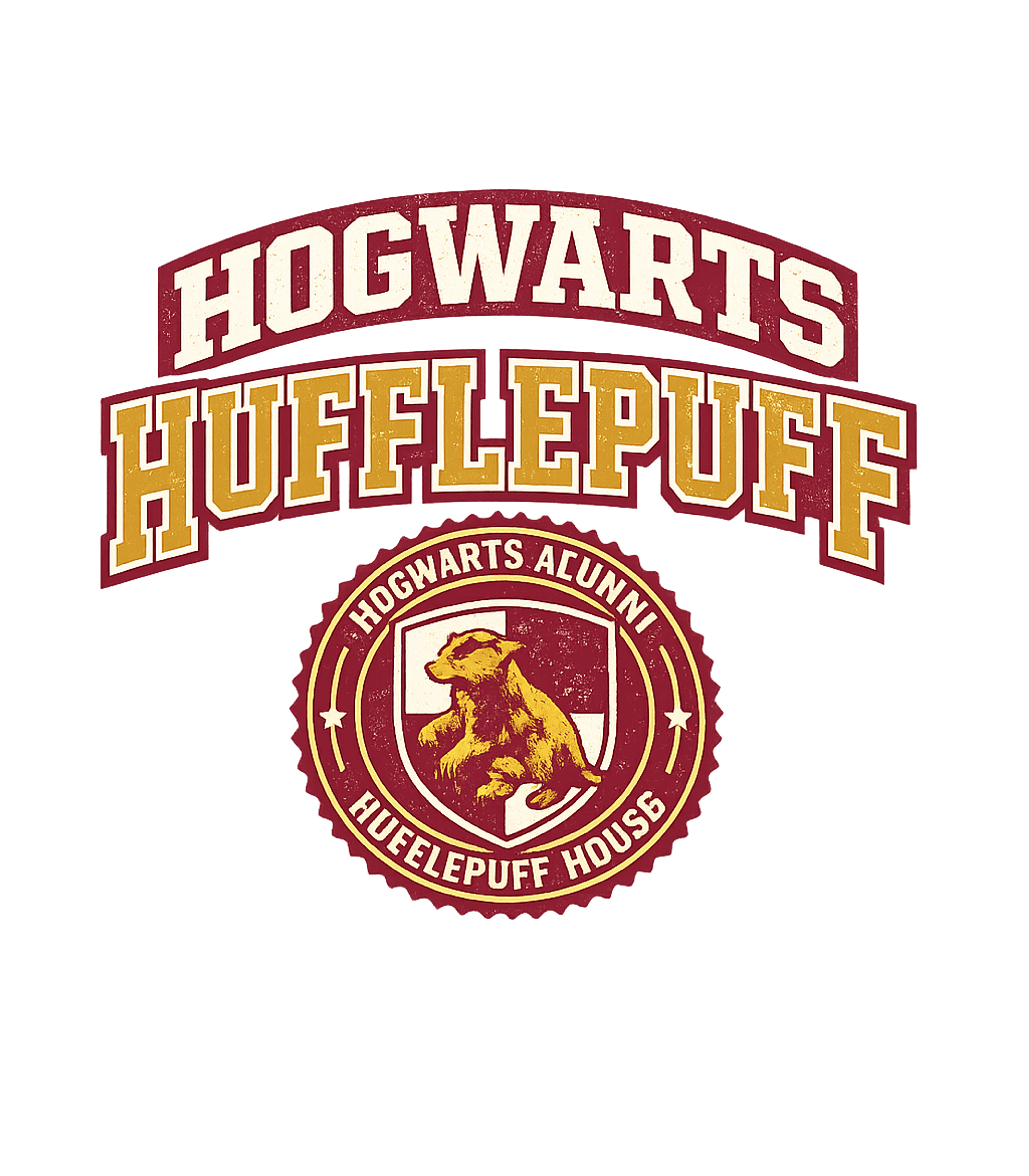 Hufflepuff College T-Shirt