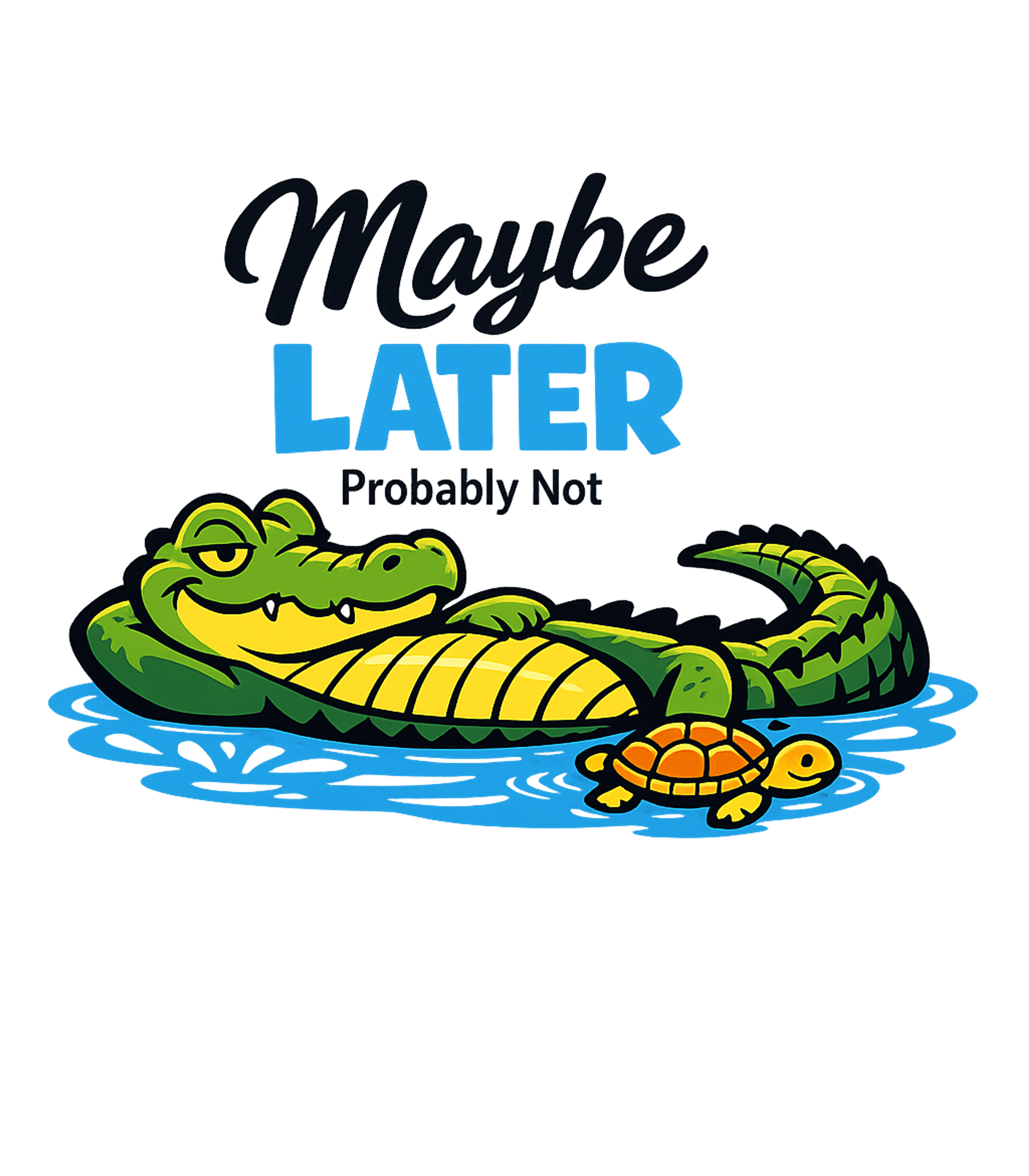 Maybe Later Alligator